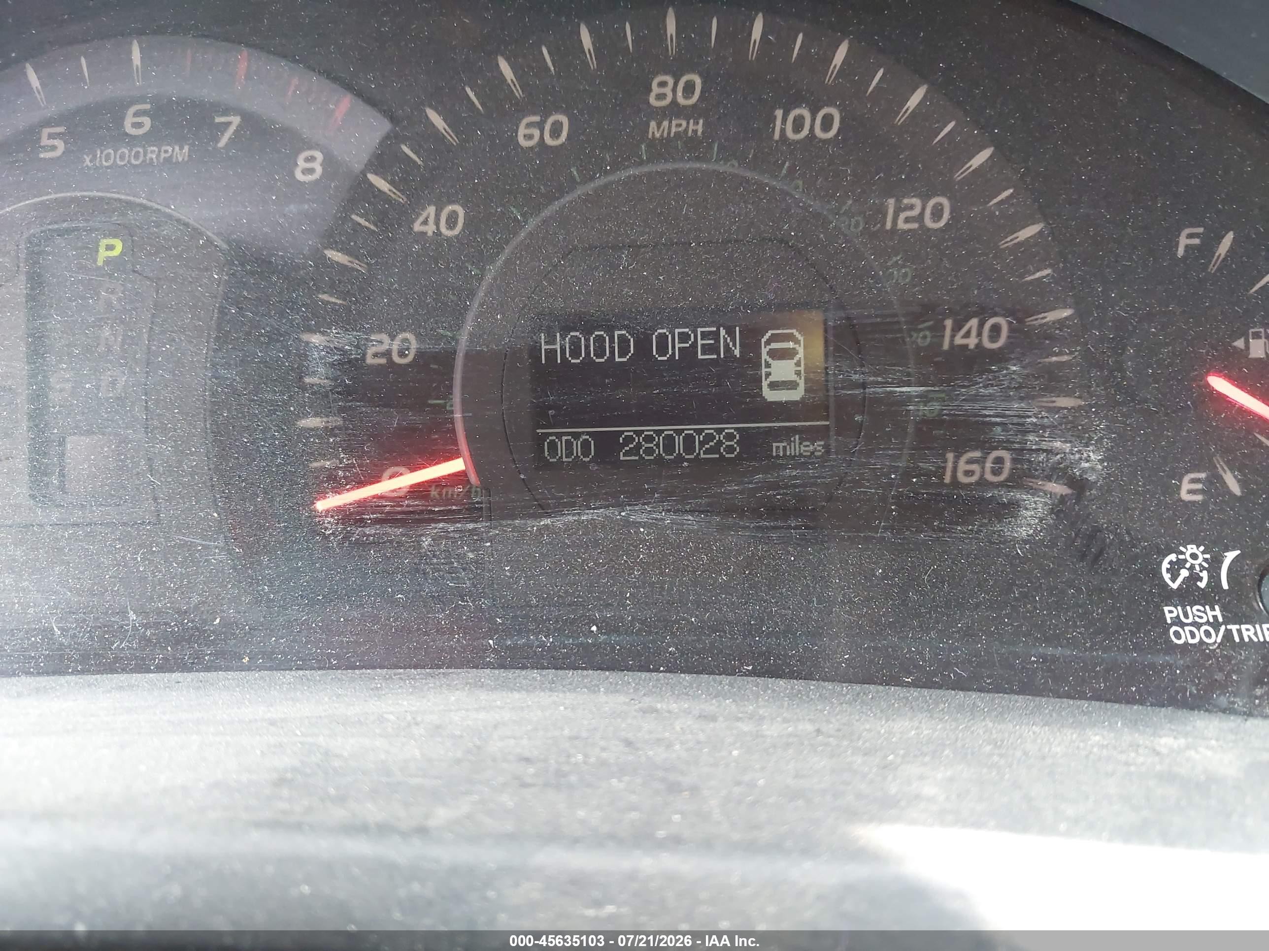2007 Toyota Camry Xle V6 Серый vin: JTNBK46K873016504