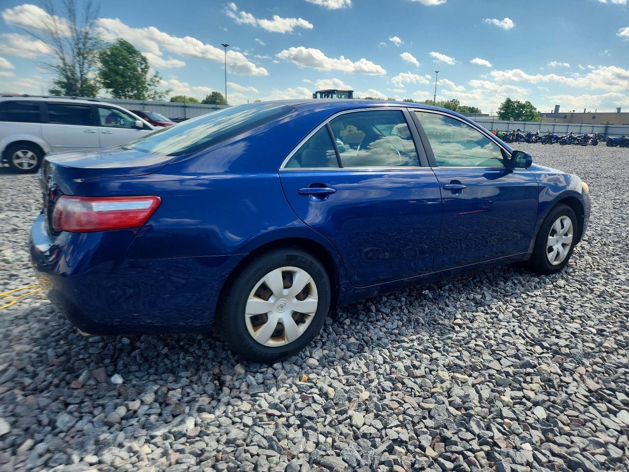 2007 Toyota Camry Le V6 Blue vin: JTNBK46K873030922