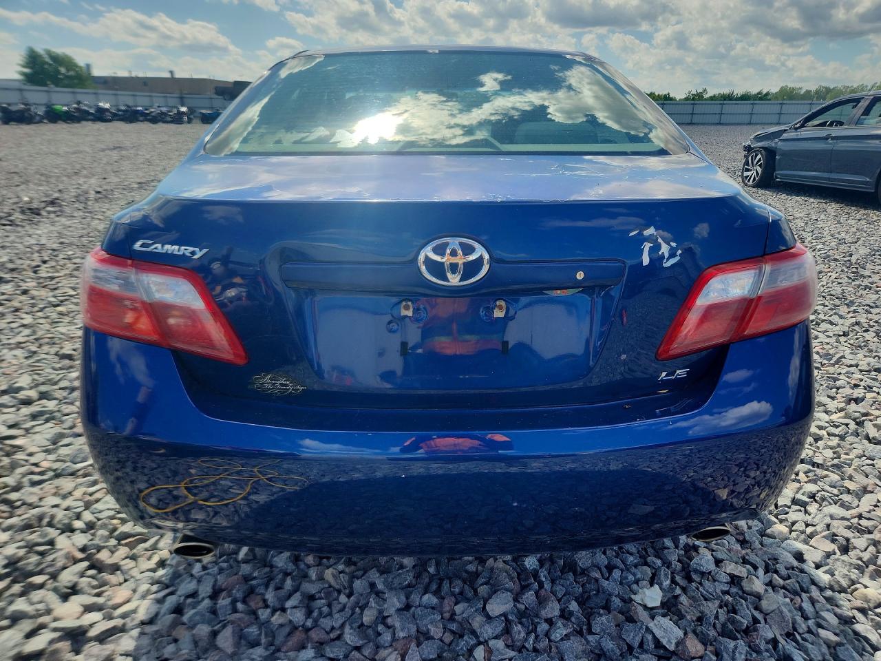 2007 Toyota Camry Le V6 Blue vin: JTNBK46K873030922