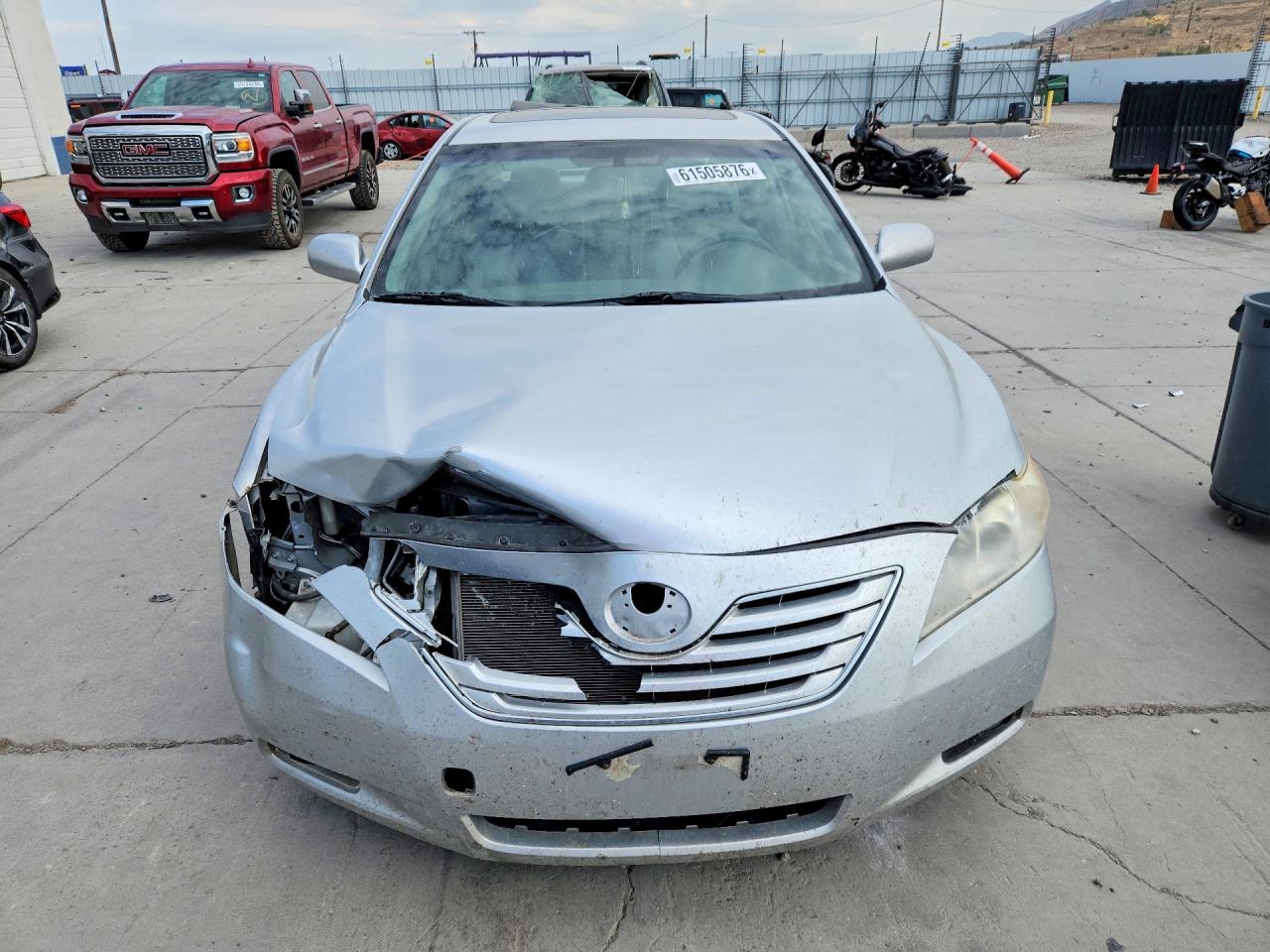 2007 Toyota Camry Xle V6 Silver vin: JTNBK46K973009514