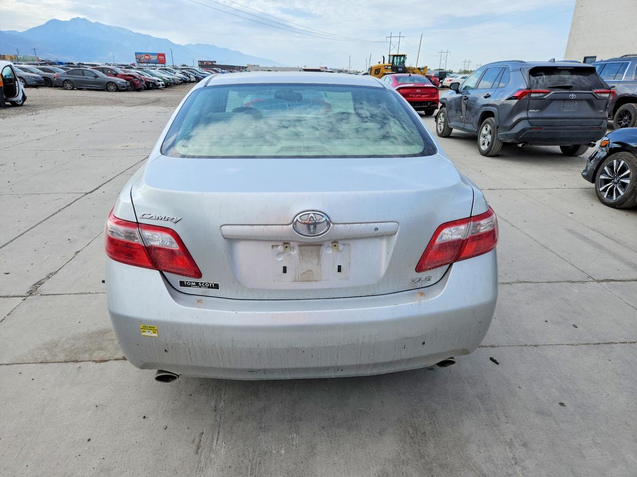 2007 Toyota Camry Xle V6 Silver vin: JTNBK46K973009514