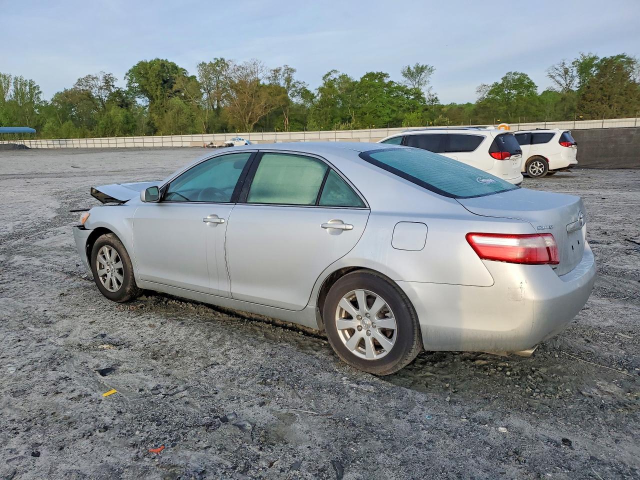 2007 Toyota Camry Xle V6 Silver vin: JTNBK46KX73017976