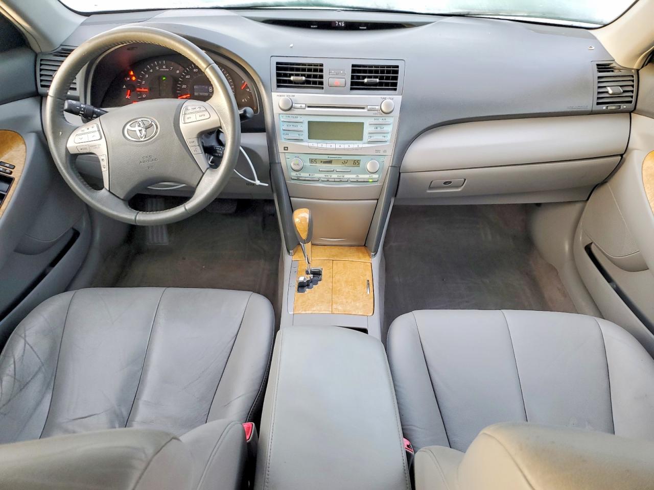 2007 Toyota Camry Xle V6 Silver vin: JTNBK46KX73017976