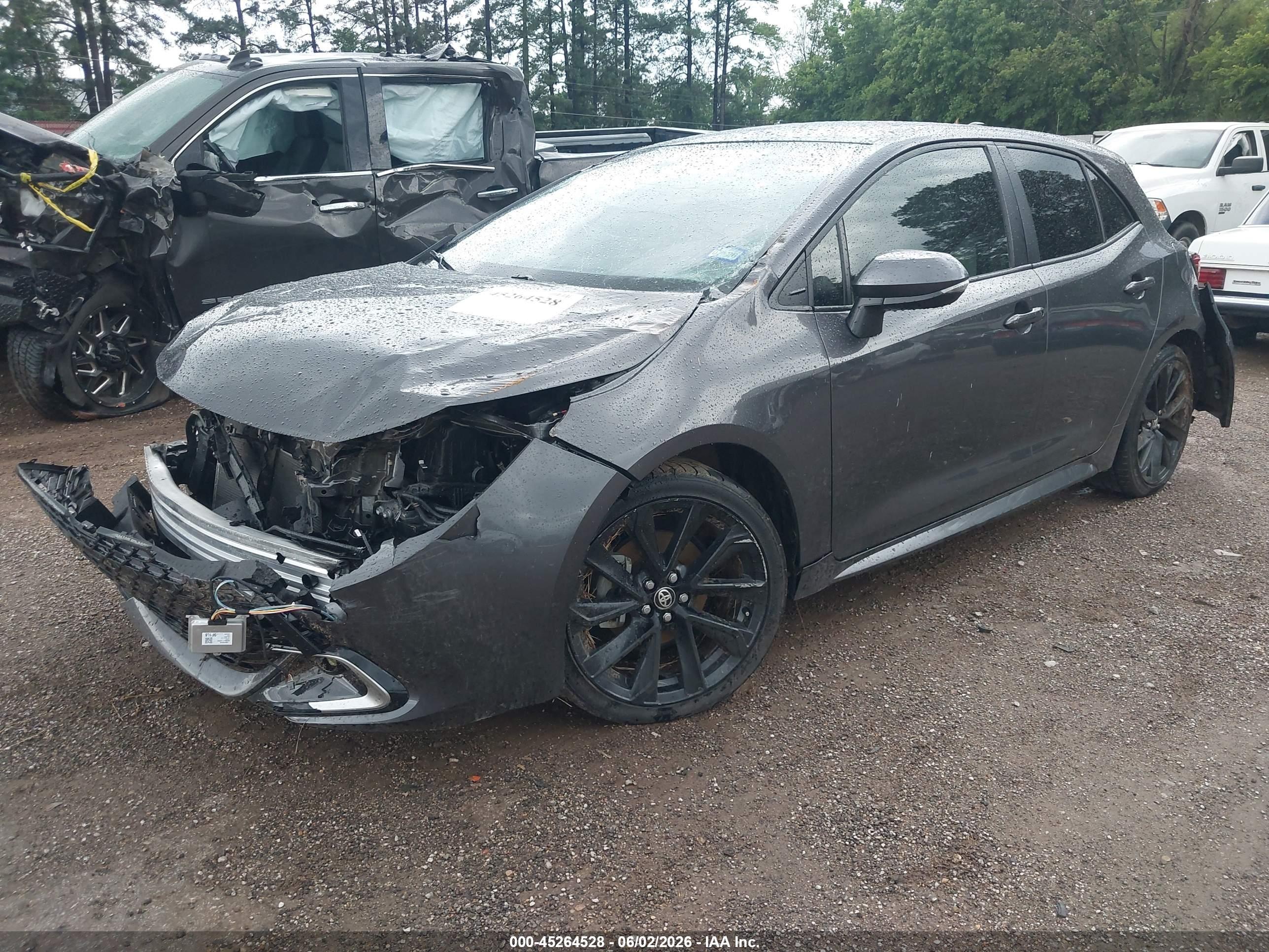 2023 Toyota Corolla Xse Gray vin: JTNC4MBE0P3206893