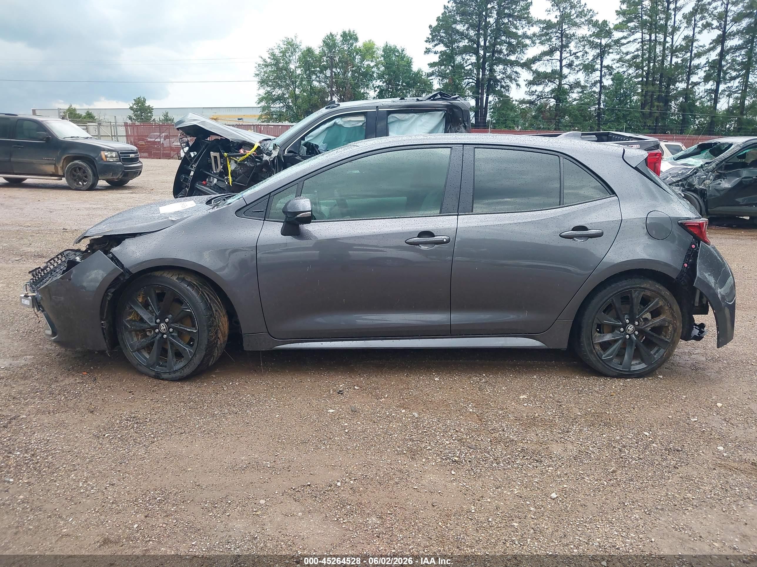 2023 Toyota Corolla Xse Gray vin: JTNC4MBE0P3206893
