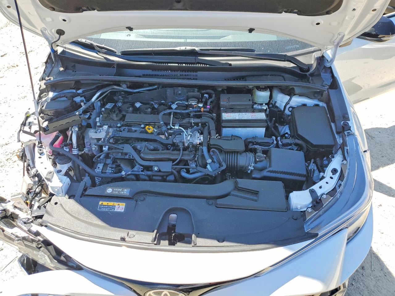2026 Toyota Corolla Xse White vin: JTNC4MBE1T3261167