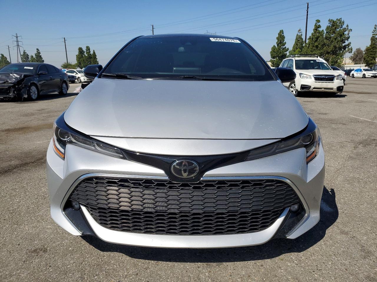 2021 Toyota Corolla Xse Silver vin: JTNC4MBE4M3125715