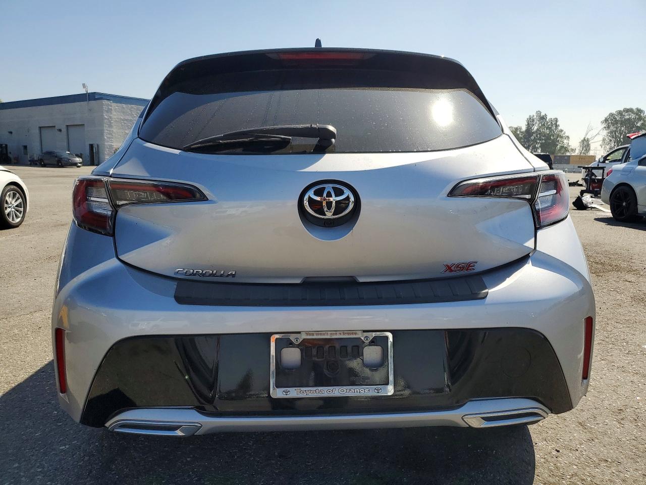 2021 Toyota Corolla Xse Silver vin: JTNC4MBE4M3125715