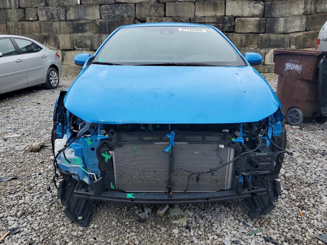 2021 Toyota Corolla Xse Blue vin: JTNC4MBE5M3125187