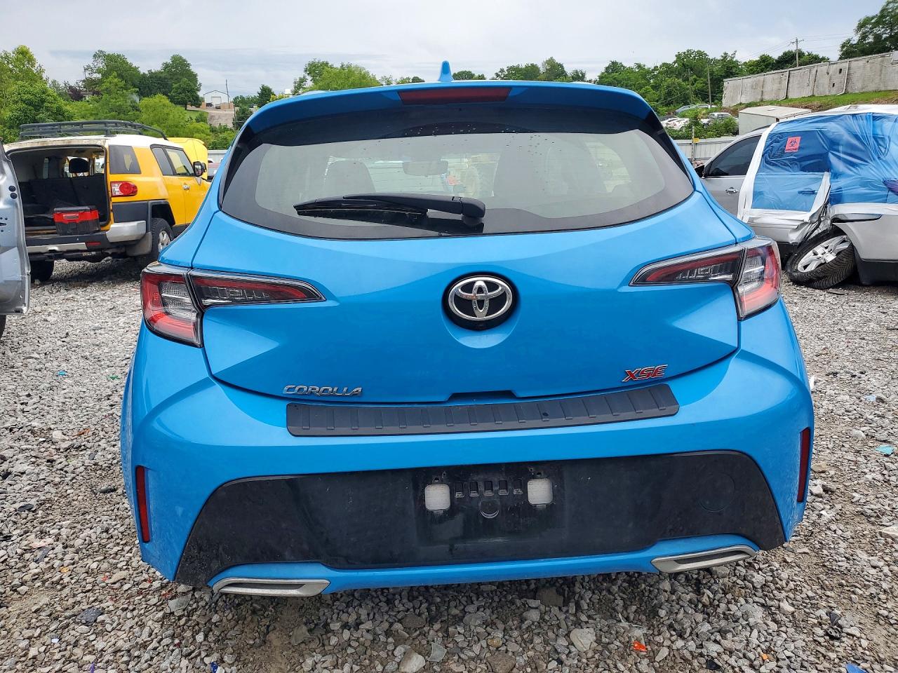 2021 Toyota Corolla Xse Blue vin: JTNC4MBE5M3125187
