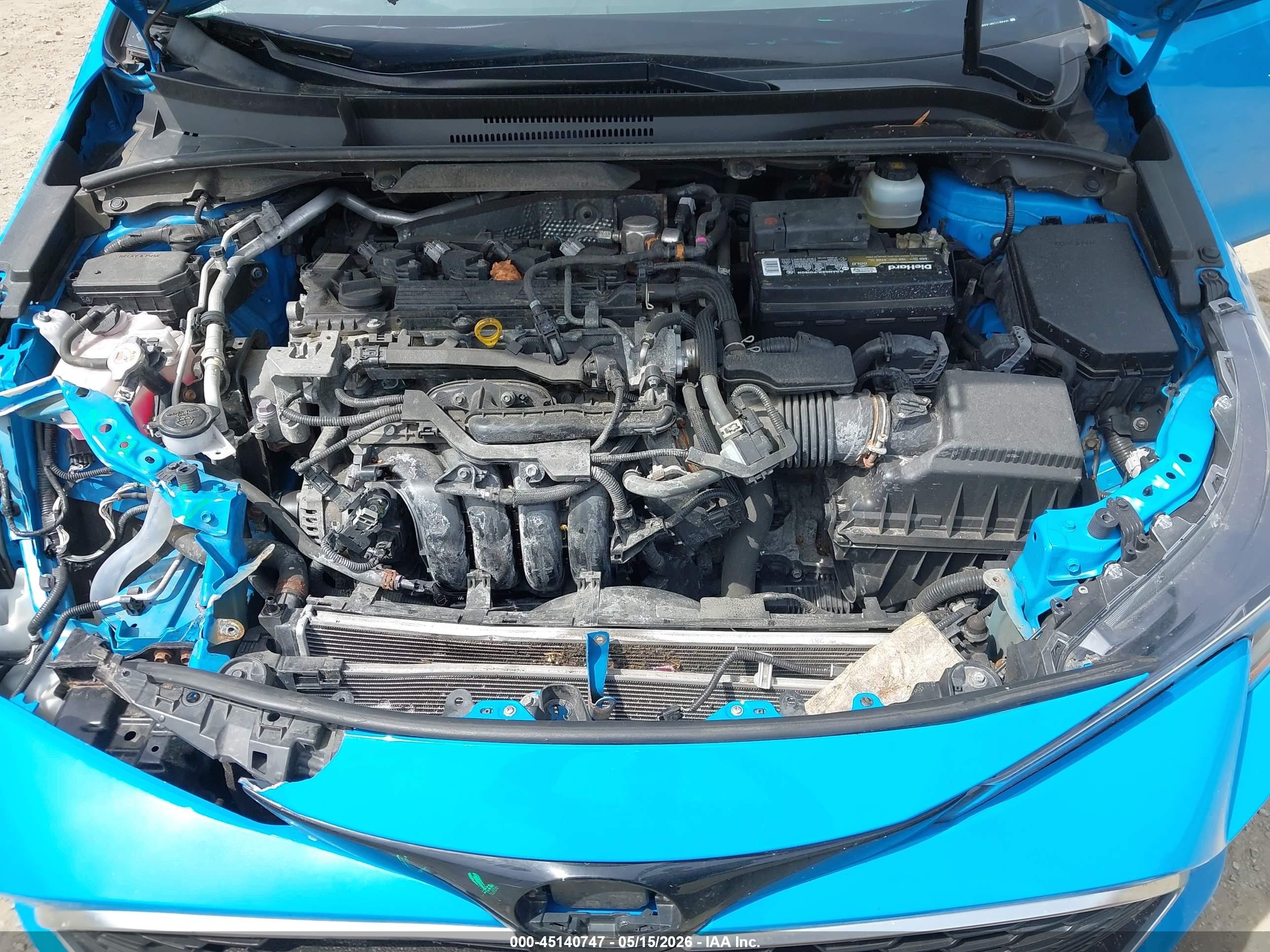 2021 Toyota Corolla Xse Blue vin: JTNC4MBE9M3108666