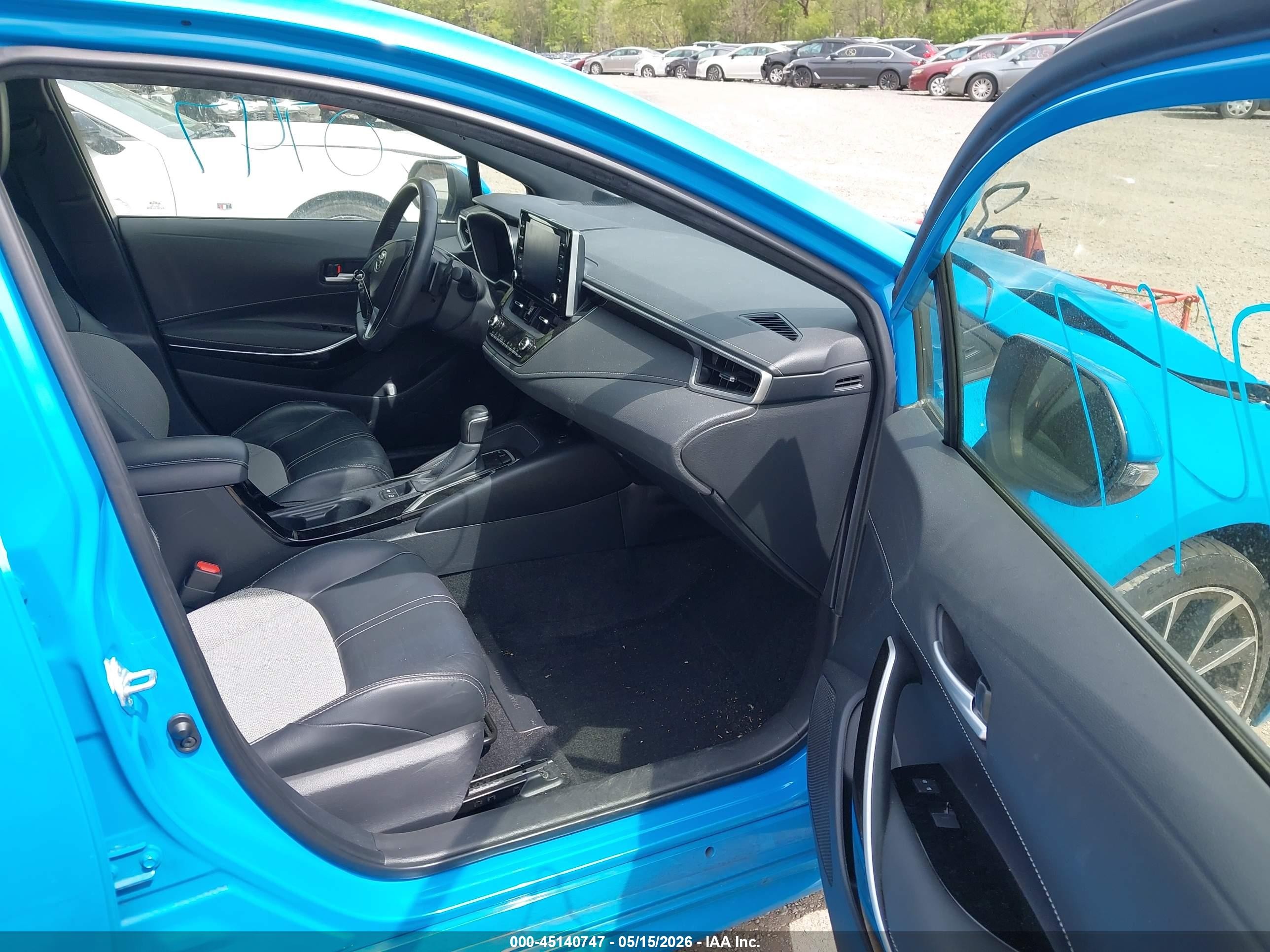 2021 Toyota Corolla Xse Blue vin: JTNC4MBE9M3108666