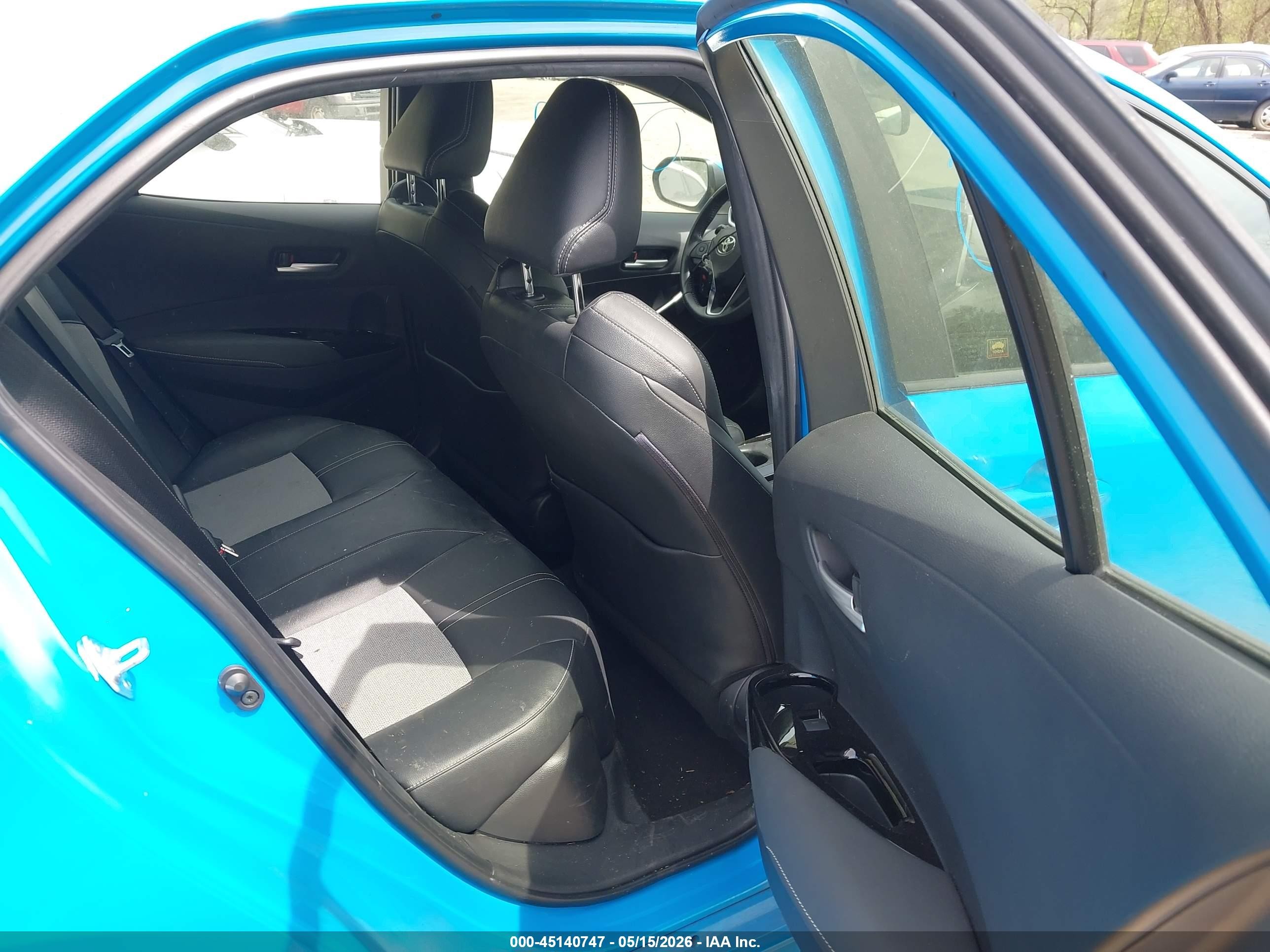 2021 Toyota Corolla Xse Blue vin: JTNC4MBE9M3108666