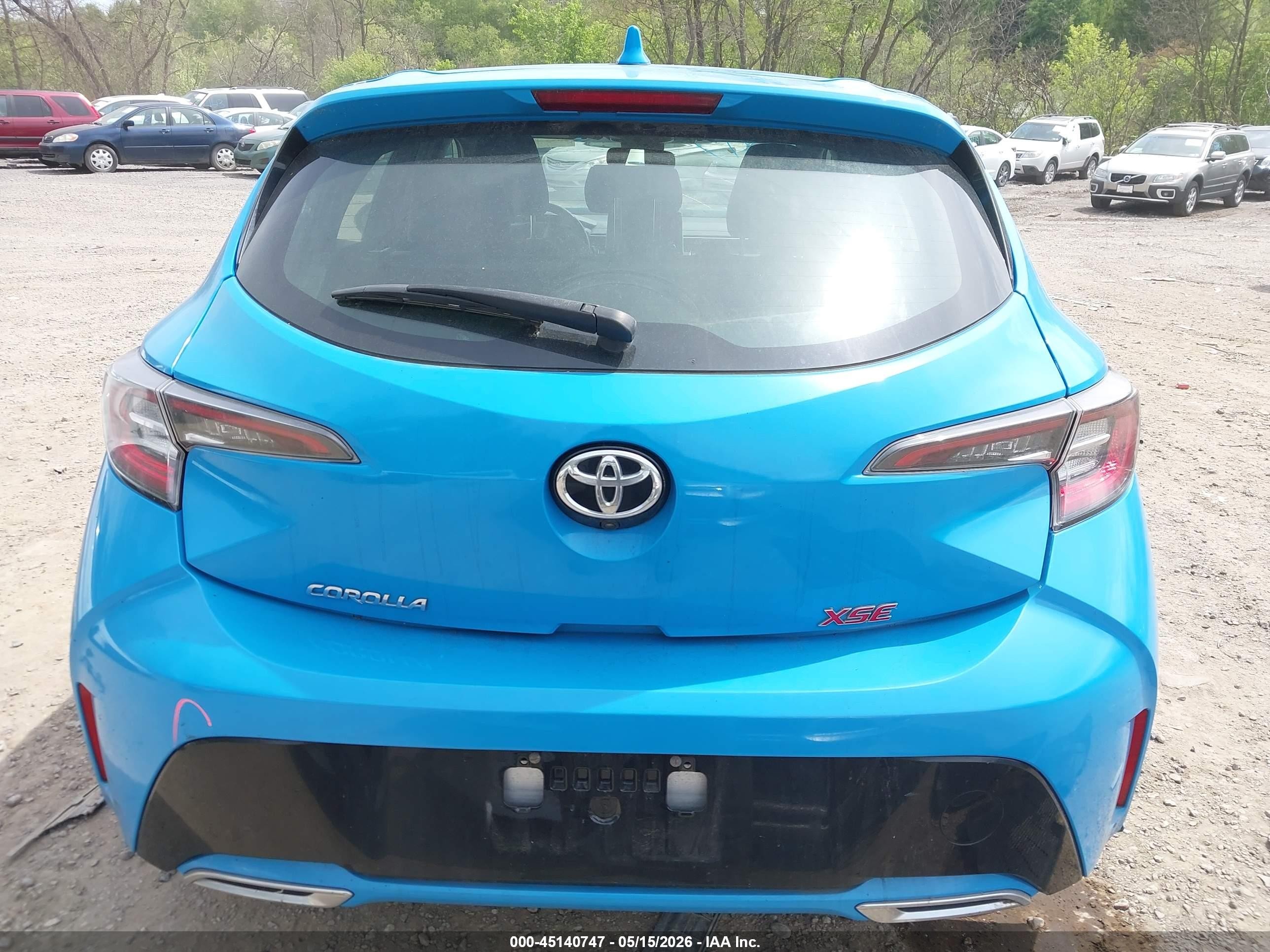 2021 Toyota Corolla Xse Blue vin: JTNC4MBE9M3108666