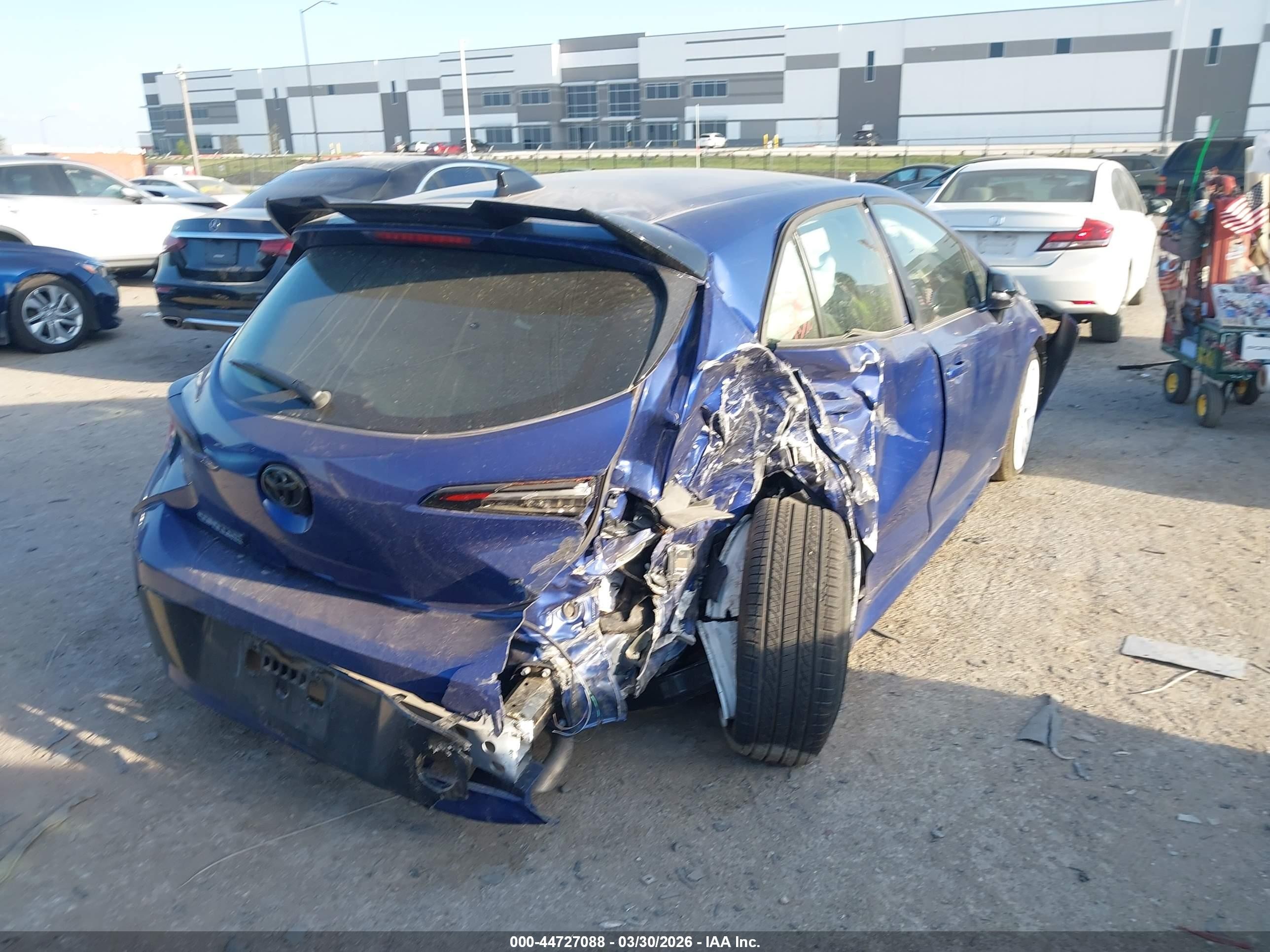 2026 Toyota Corolla Se Синий vin: JTND4MBE0T3259253