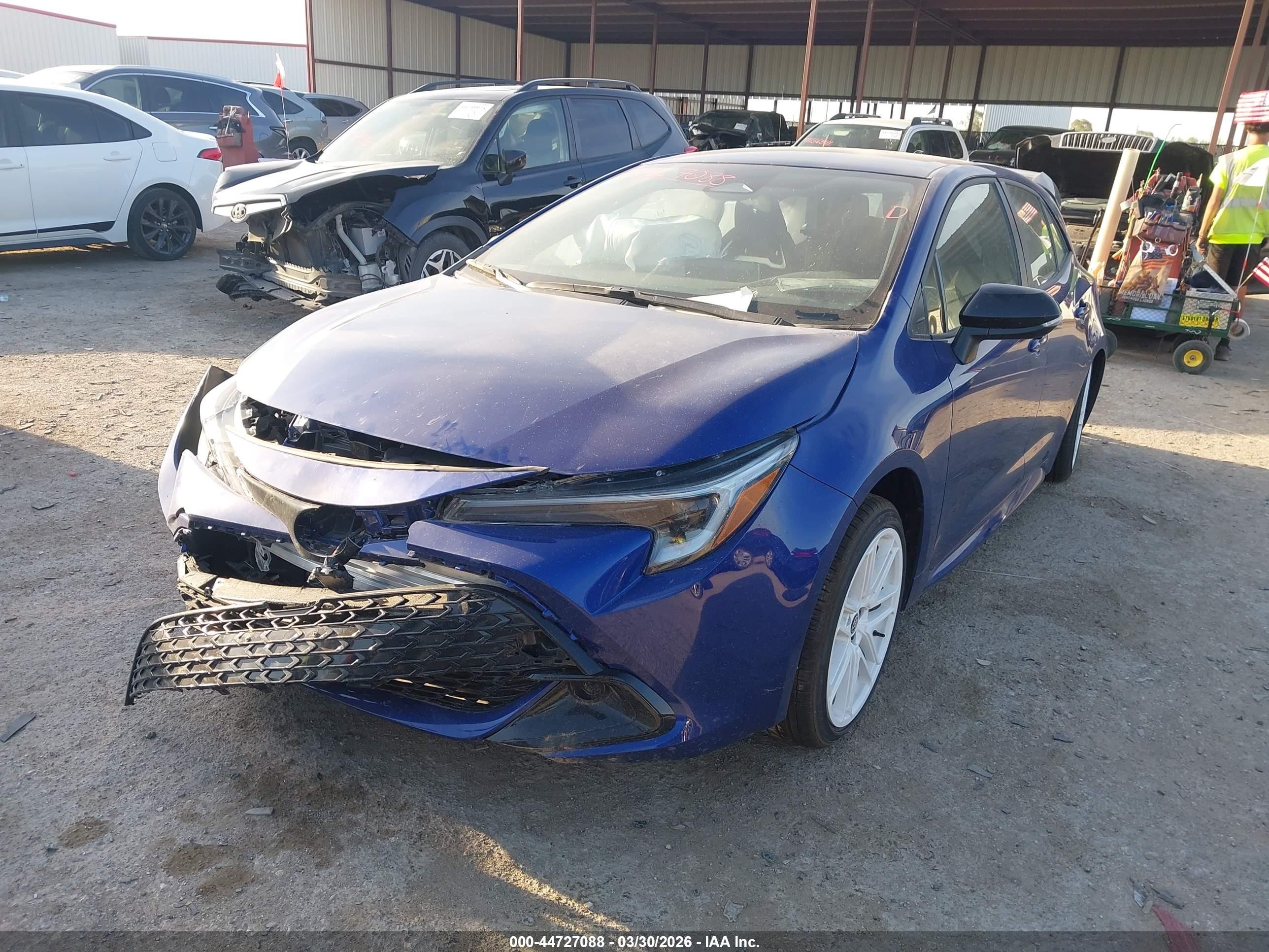 2026 Toyota Corolla Se Синий vin: JTND4MBE0T3259253
