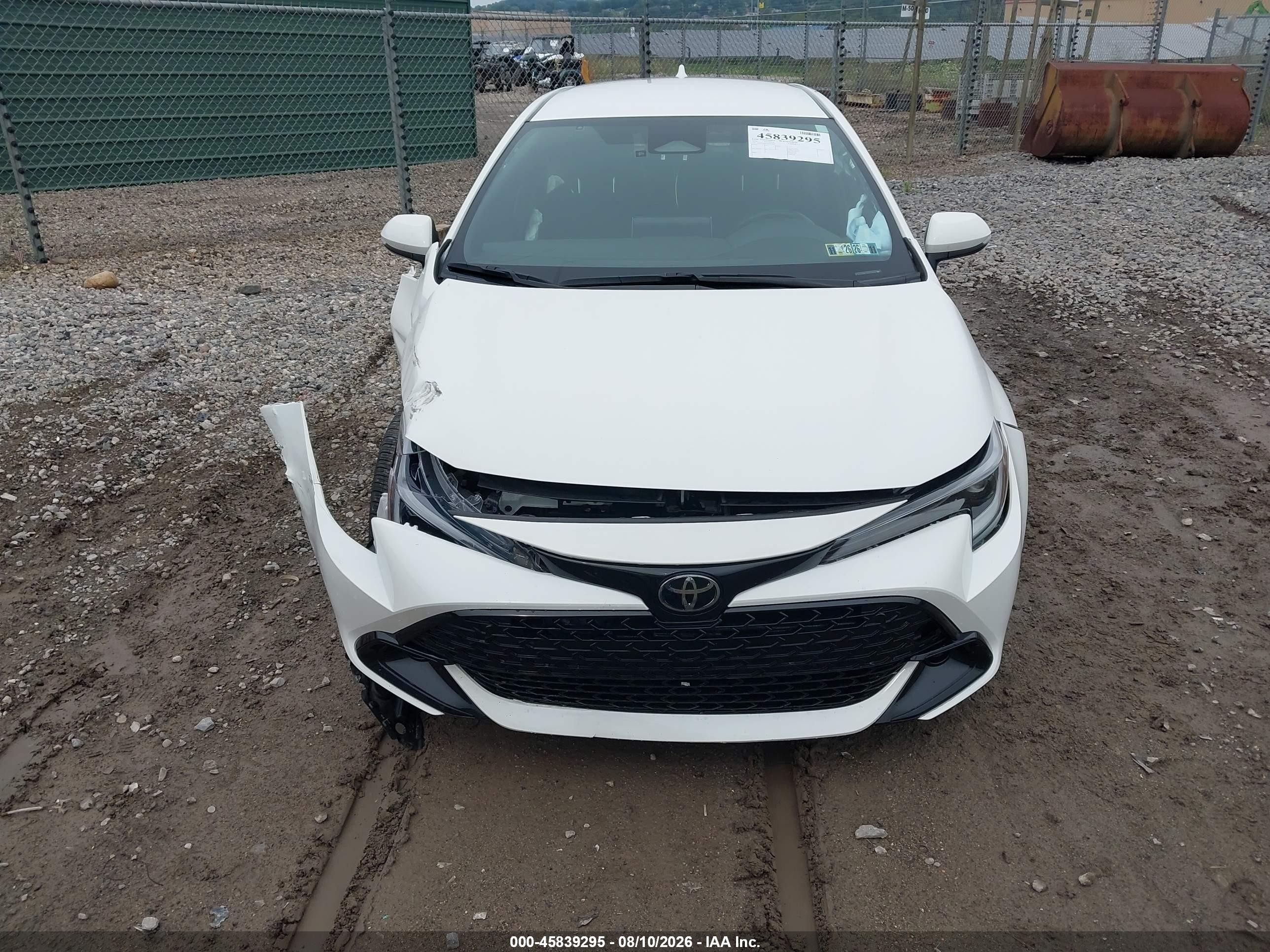 2024 Toyota Corolla Se Белый vin: JTND4MBE1R3217876