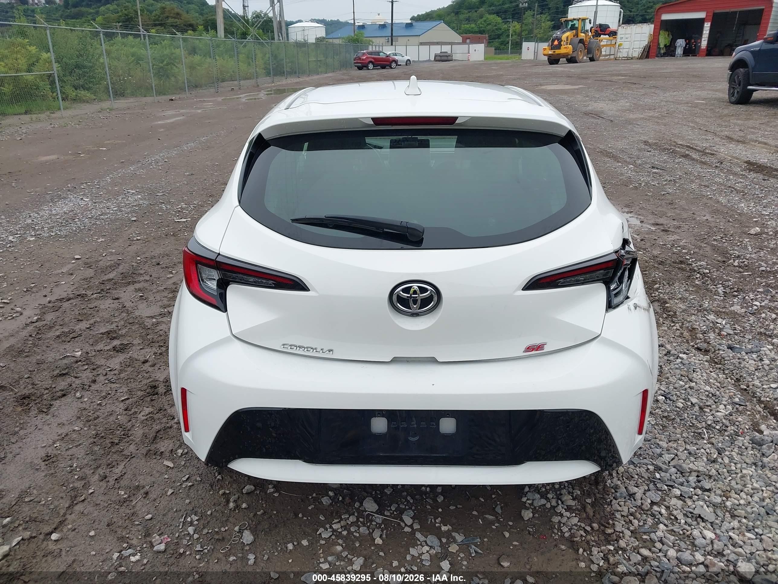 2024 Toyota Corolla Se Белый vin: JTND4MBE1R3217876