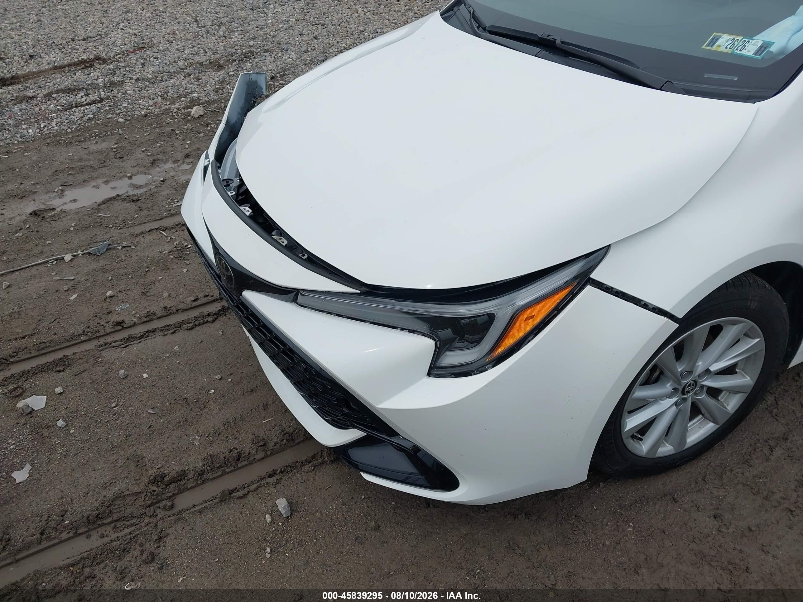2024 Toyota Corolla Se Белый vin: JTND4MBE1R3217876