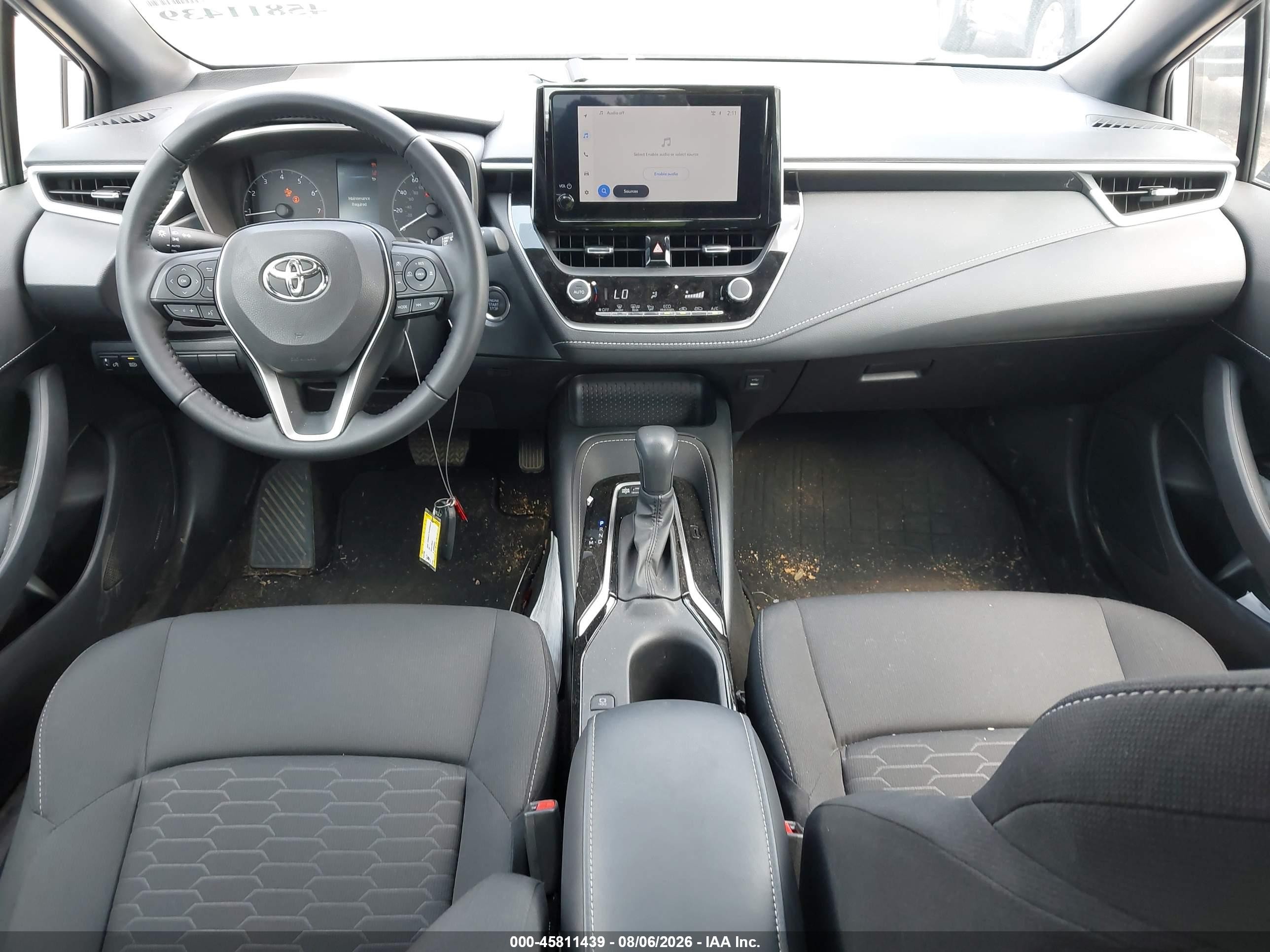 2025 Toyota Corolla Se Серебряный vin: JTND4MBE1S3252827