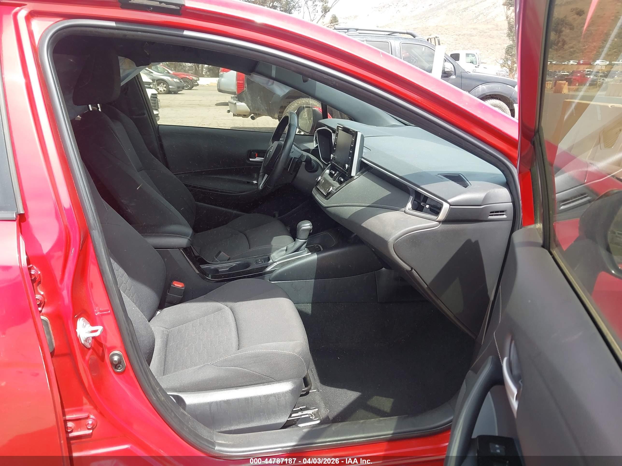 2021 Toyota Corolla Se Red vin: JTND4MBE3M3106593