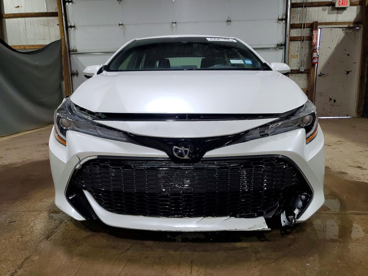 2021 Toyota Corolla Hatchback Se White vin: JTND4MBE3M3131638