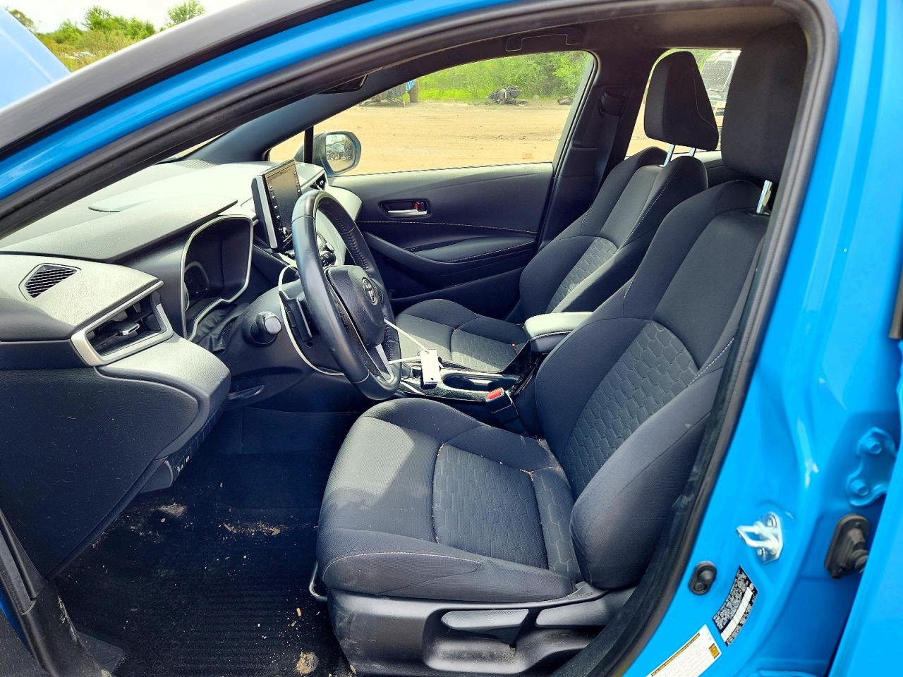 2021 Toyota Corolla Hatchback Se Blue vin: JTND4MBE3M3132711