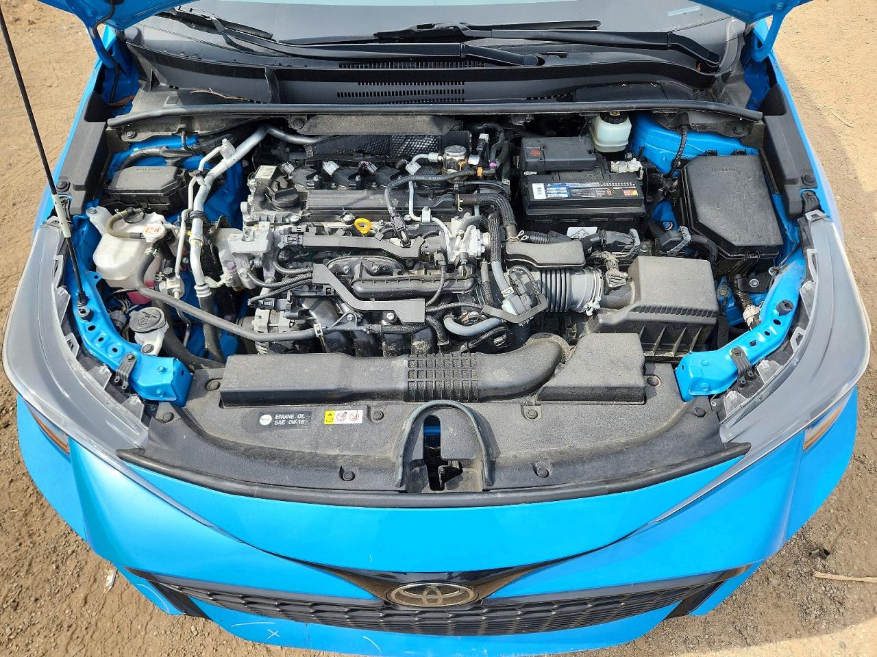 2021 Toyota Corolla Hatchback Se Blue vin: JTND4MBE3M3132711
