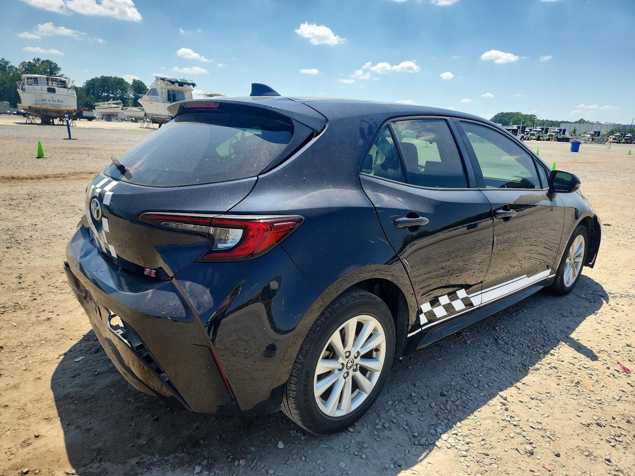2023 Toyota Corolla Hatchback Se Black vin: JTND4MBE3P3196526