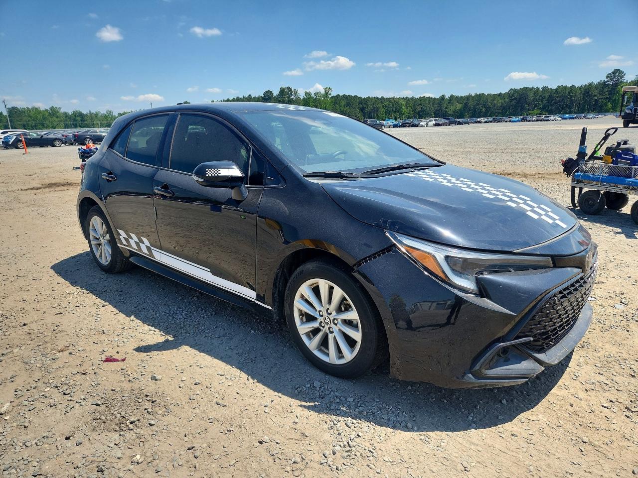 2023 Toyota Corolla Hatchback Se Black vin: JTND4MBE3P3196526