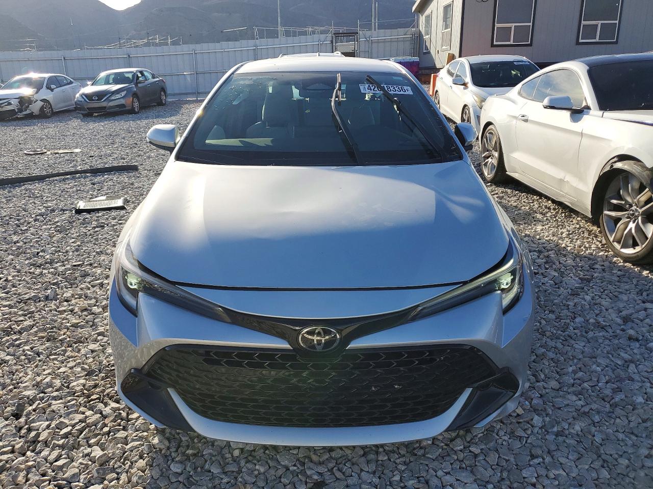 2023 Toyota Corolla Hatchback Se Silver vin: JTND4MBE3P3206990