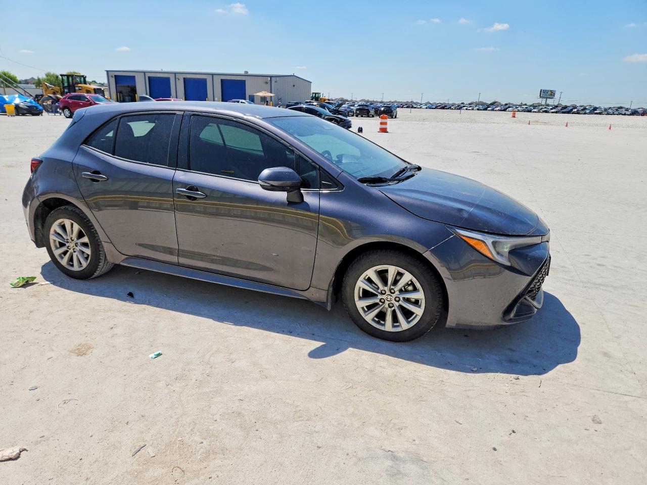 2023 Toyota Corolla Hatchback Se Gray vin: JTND4MBE3P3207038