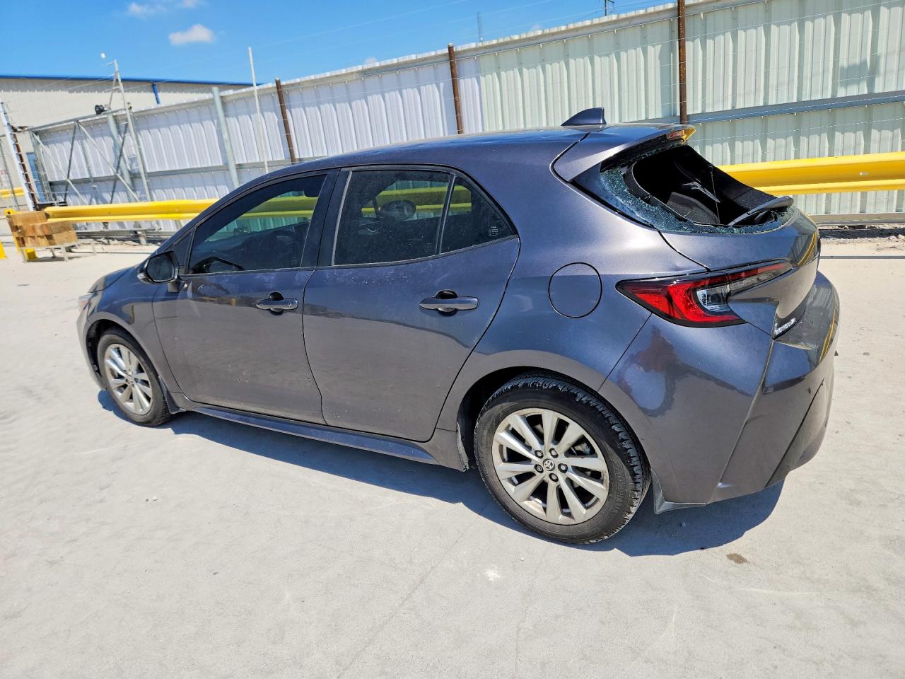 2023 Toyota Corolla Hatchback Se Gray vin: JTND4MBE3P3207038