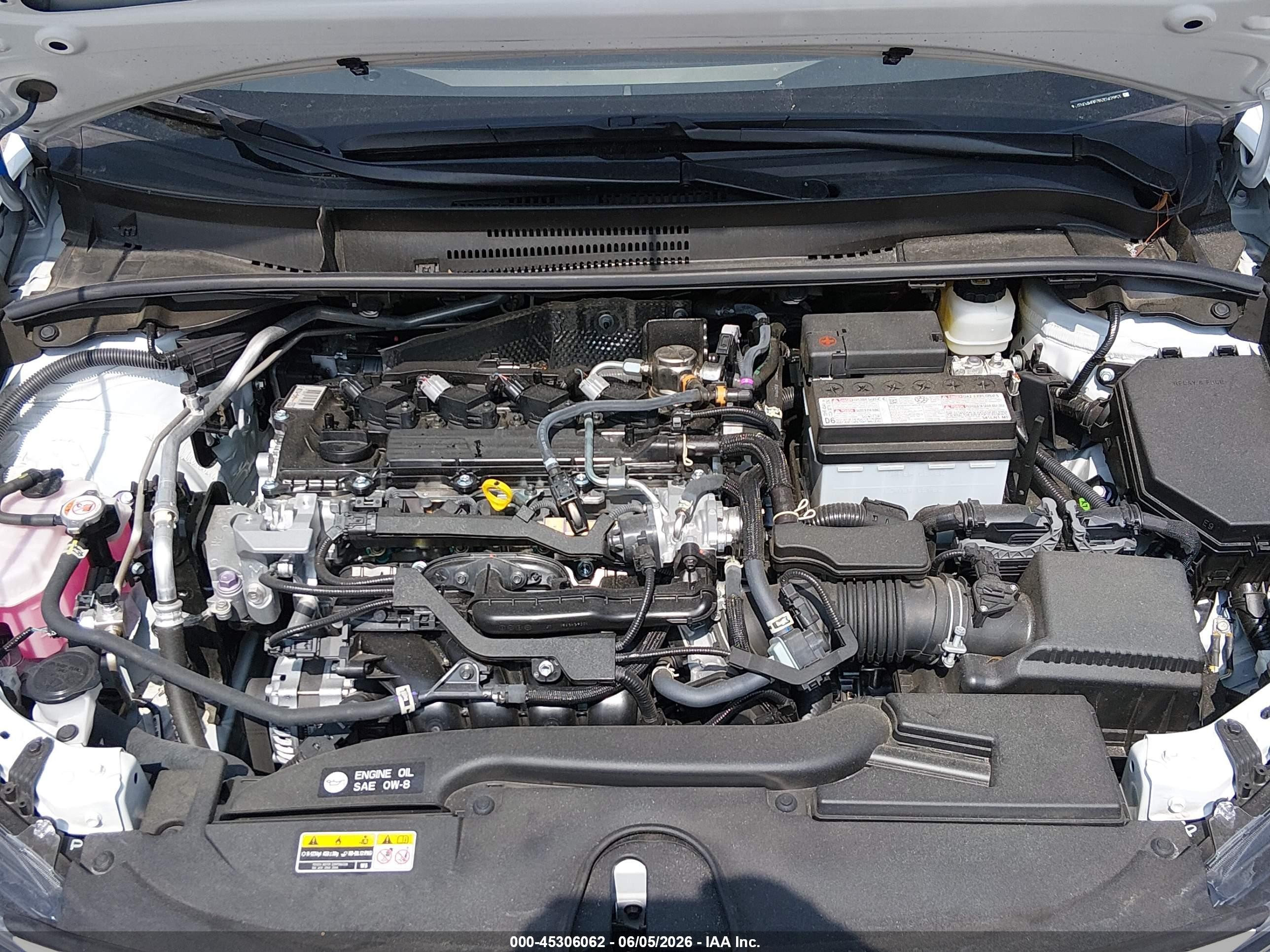 2025 Toyota Corolla Se Белый vin: JTND4MBE3S3247953