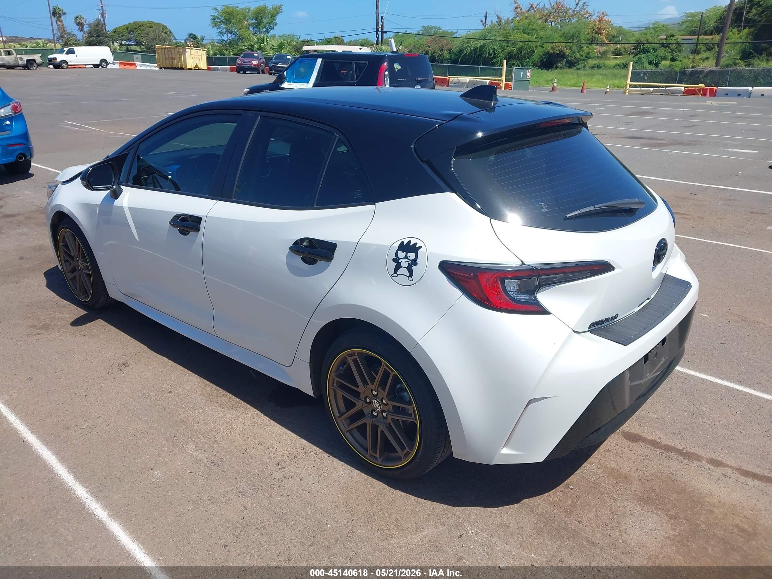 2024 Toyota Corolla Nightshade Edition White vin: JTND4MBE4R3219329