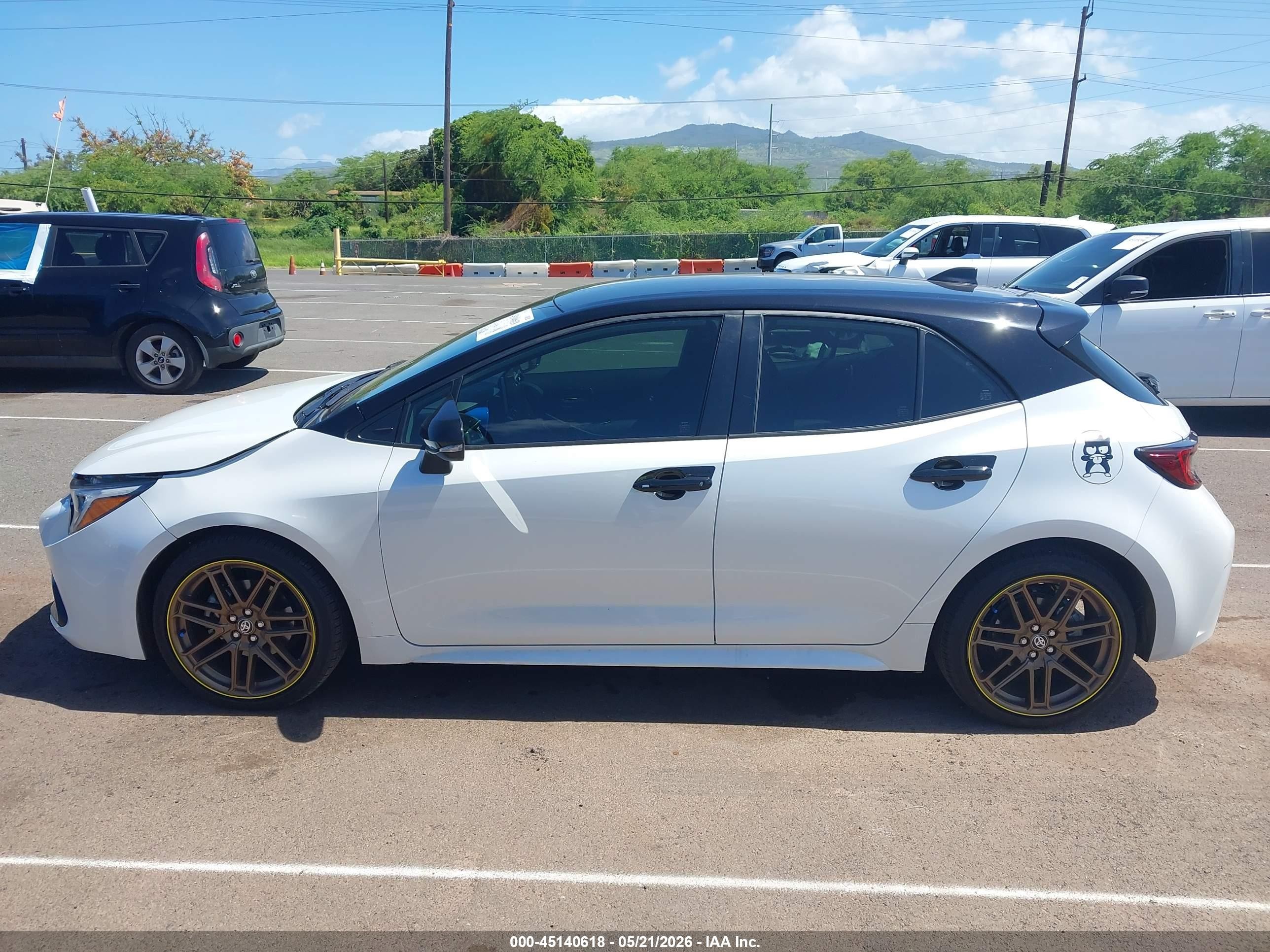2024 Toyota Corolla Nightshade Edition White vin: JTND4MBE4R3219329