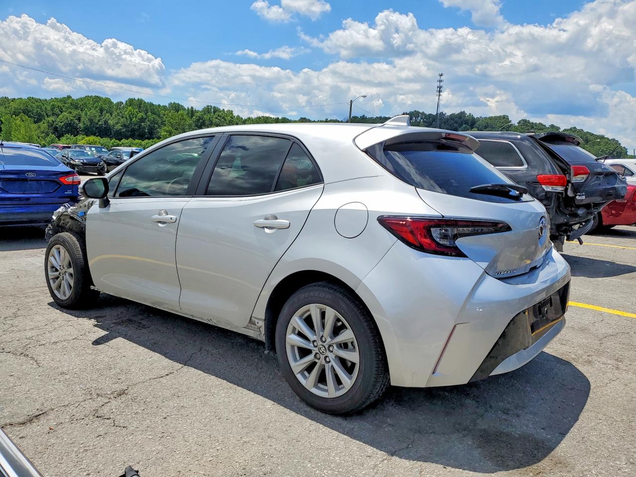 2025 Toyota Corolla Hatchback Se Silver vin: JTND4MBE4S3241904