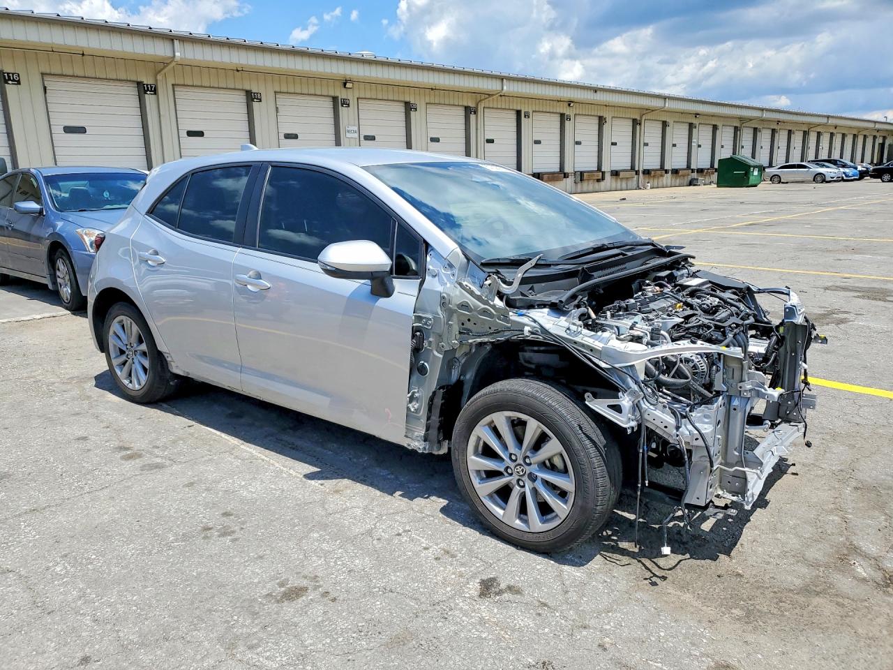 2025 Toyota Corolla Hatchback Se Silver vin: JTND4MBE4S3241904
