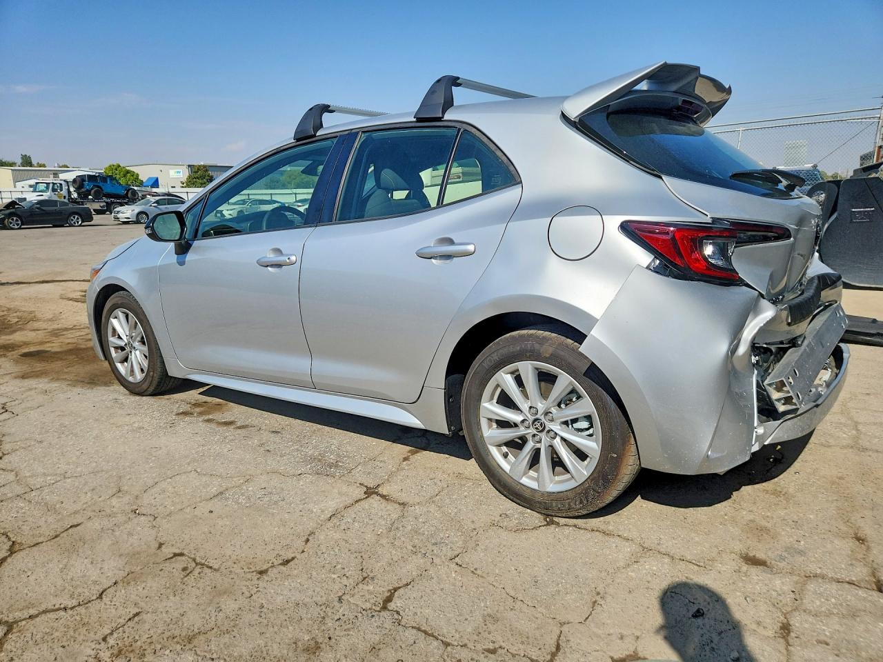 2026 Toyota Corolla Hatchback Se Silver vin: JTND4MBE4T3263161