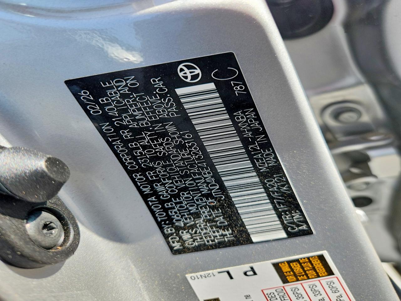 2026 Toyota Corolla Hatchback Se Silver vin: JTND4MBE4T3263161