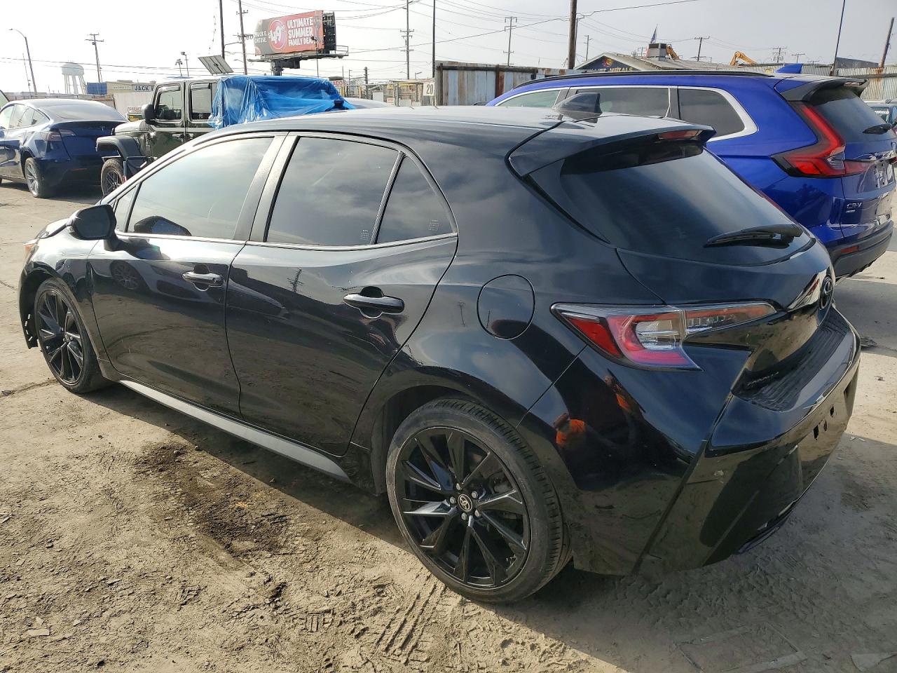 2021 Toyota Corolla Hatchback Se Nightshade Edition Black vin: JTND4MBE5M3129485