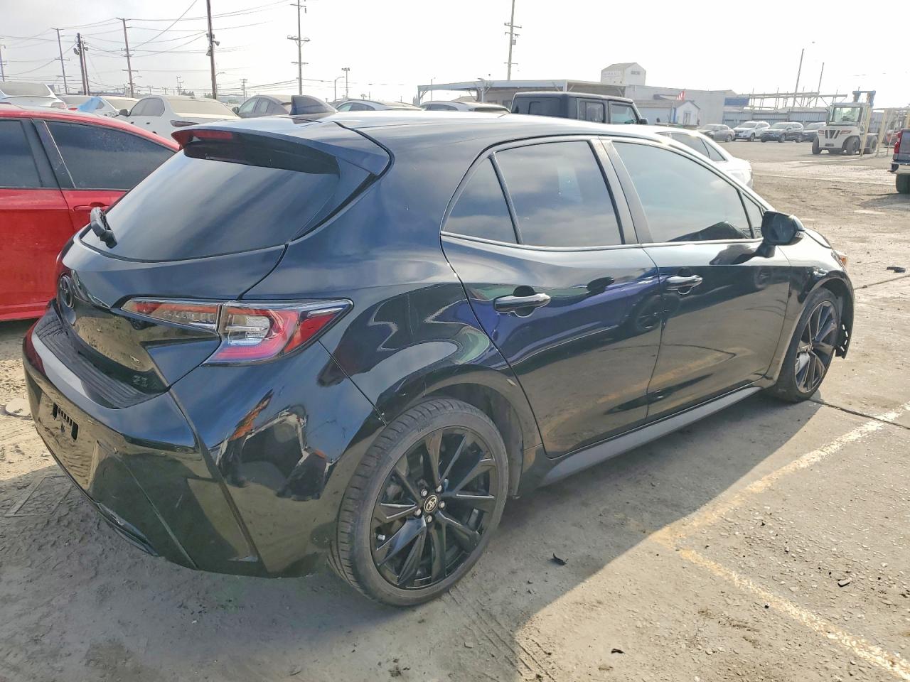 2021 Toyota Corolla Hatchback Se Nightshade Edition Black vin: JTND4MBE5M3129485