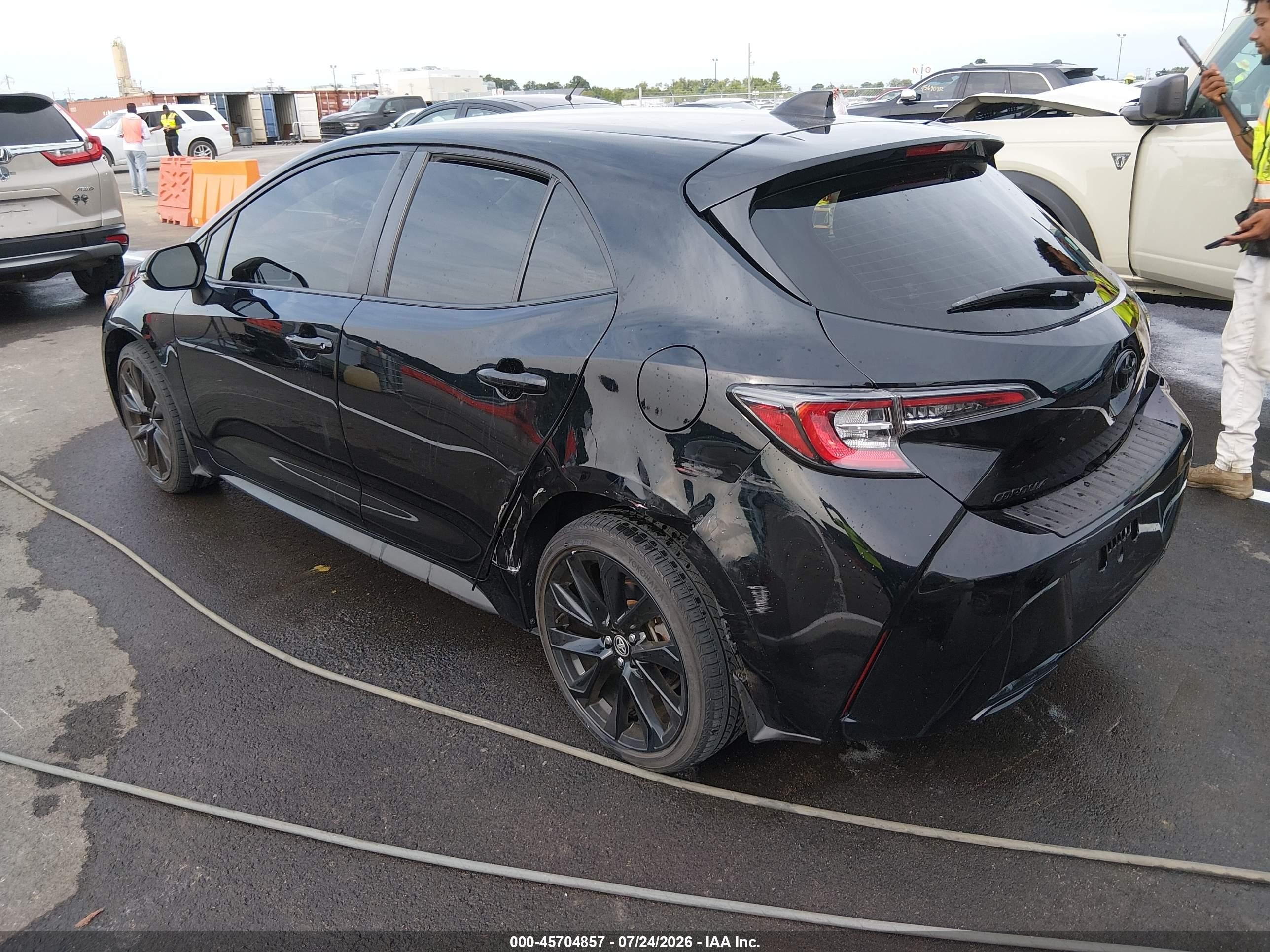 2022 Toyota Corolla Se Nightshade Edition Черный vin: JTND4MBE5N3165226