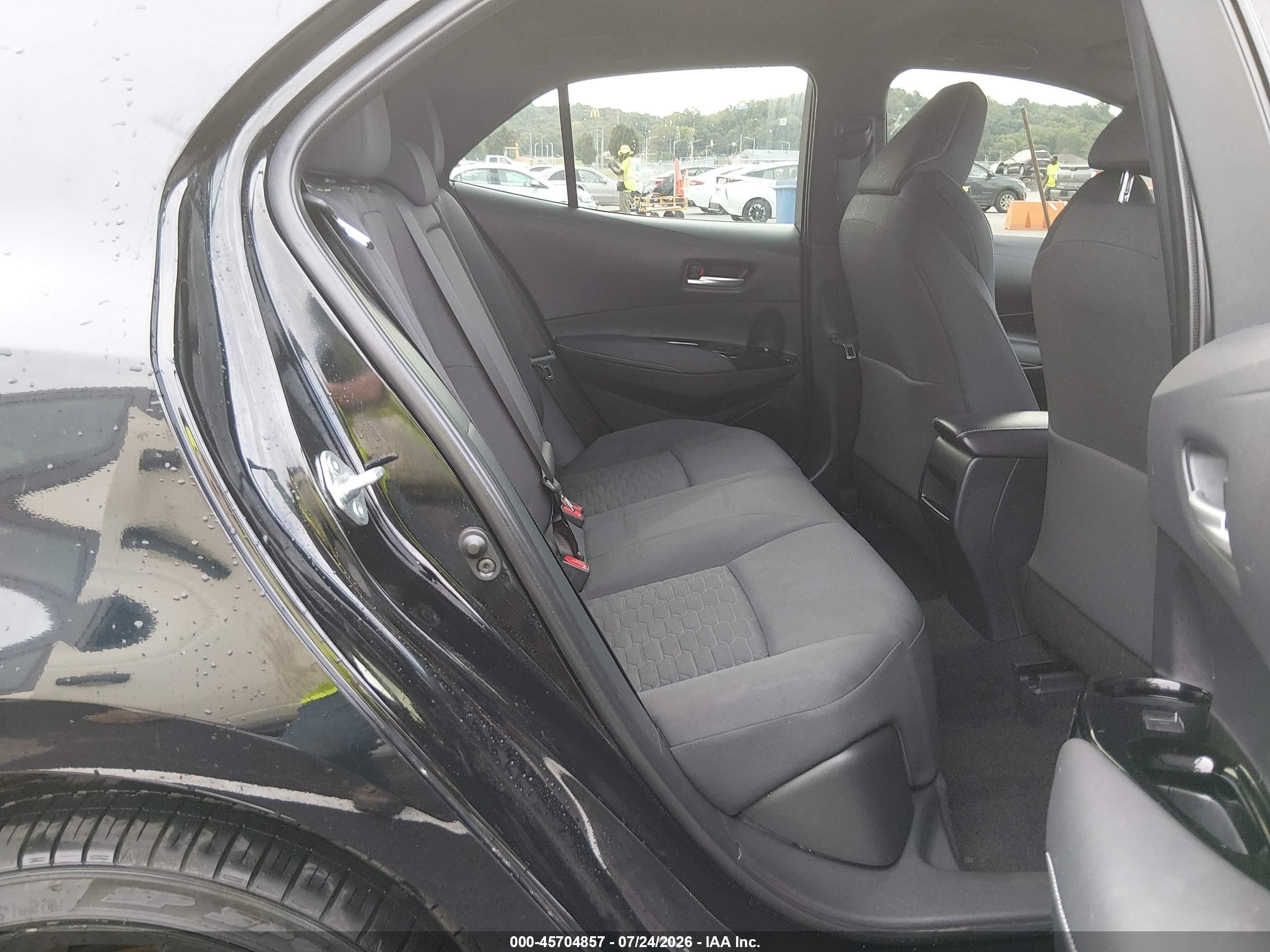 2022 Toyota Corolla Se Nightshade Edition Черный vin: JTND4MBE5N3165226
