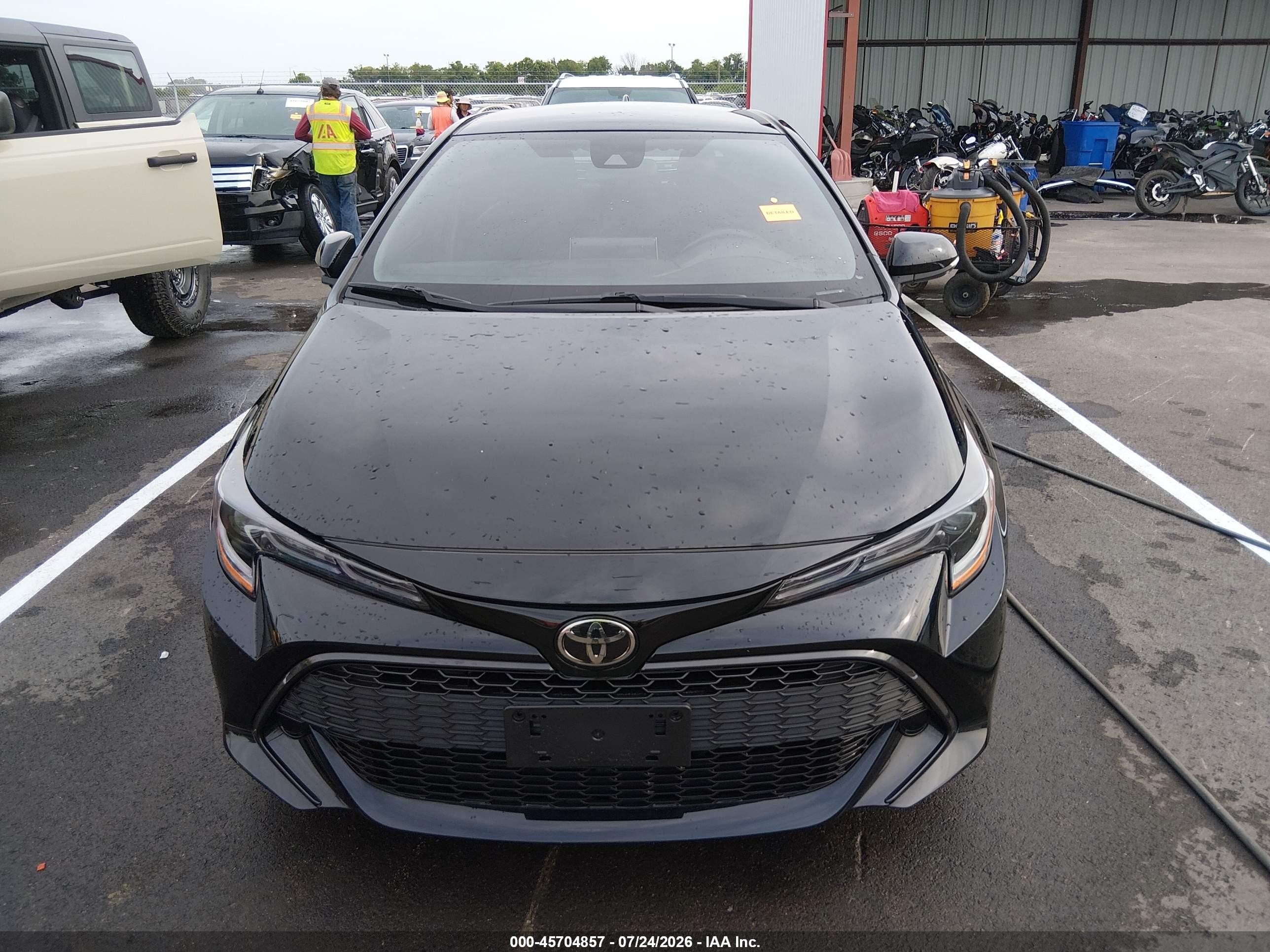 2022 Toyota Corolla Se Nightshade Edition Черный vin: JTND4MBE5N3165226