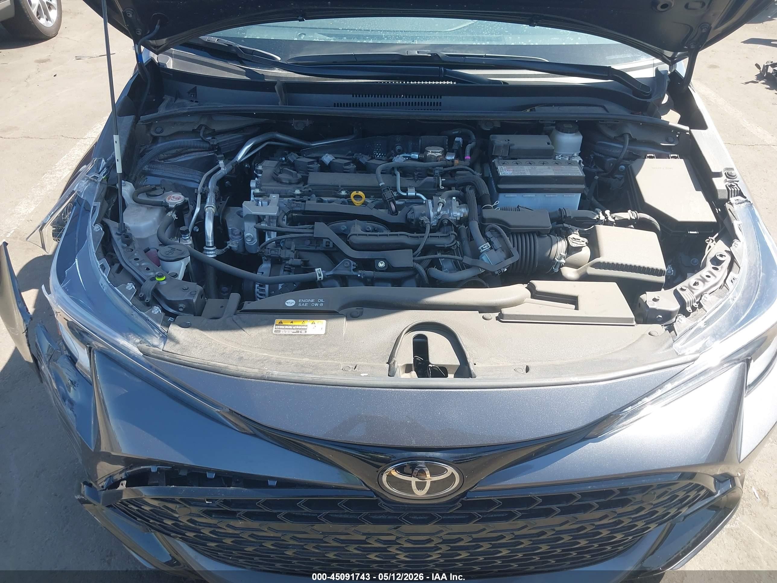 2024 Toyota Corolla Se Gray vin: JTND4MBE5R3226547