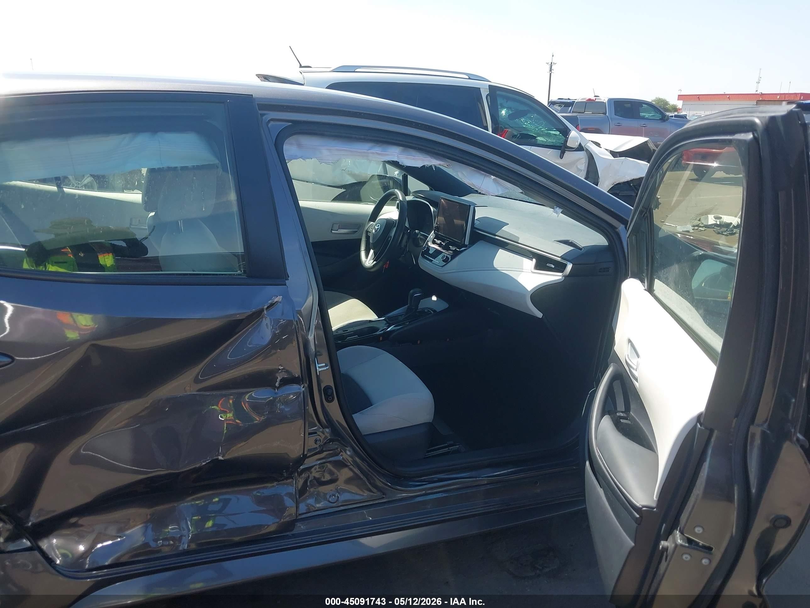 2024 Toyota Corolla Se Gray vin: JTND4MBE5R3226547