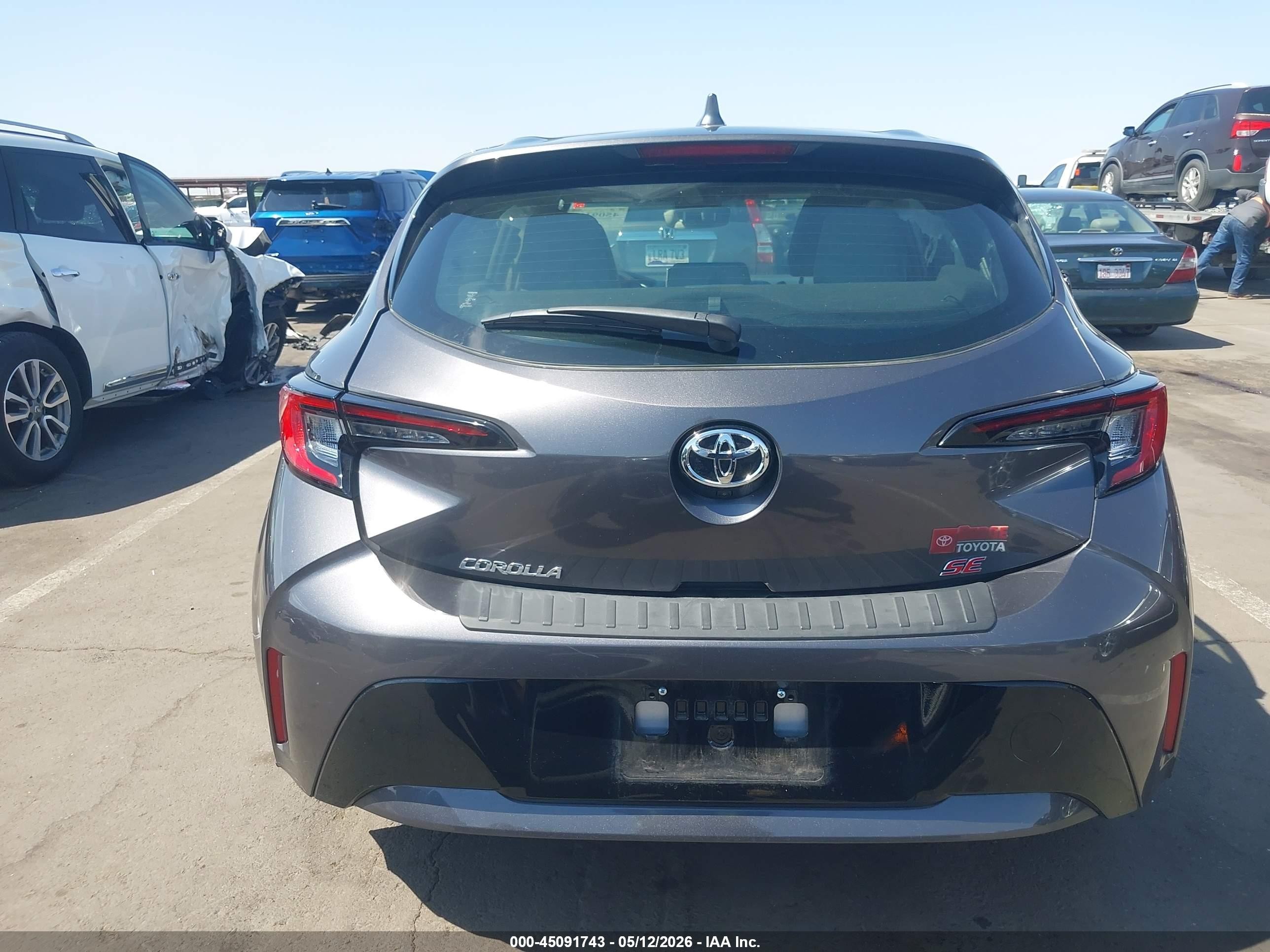 2024 Toyota Corolla Se Gray vin: JTND4MBE5R3226547