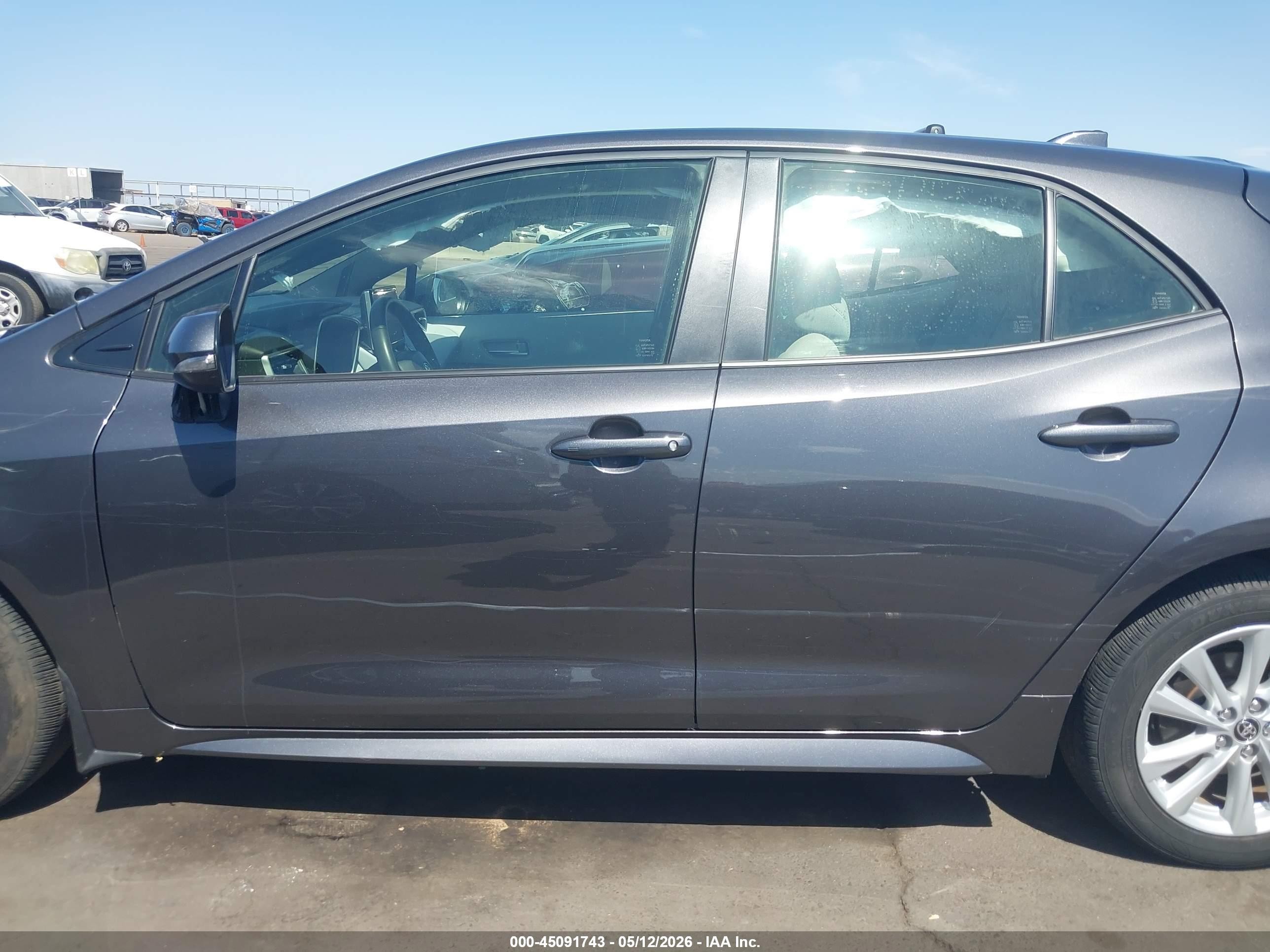 2024 Toyota Corolla Se Gray vin: JTND4MBE5R3226547