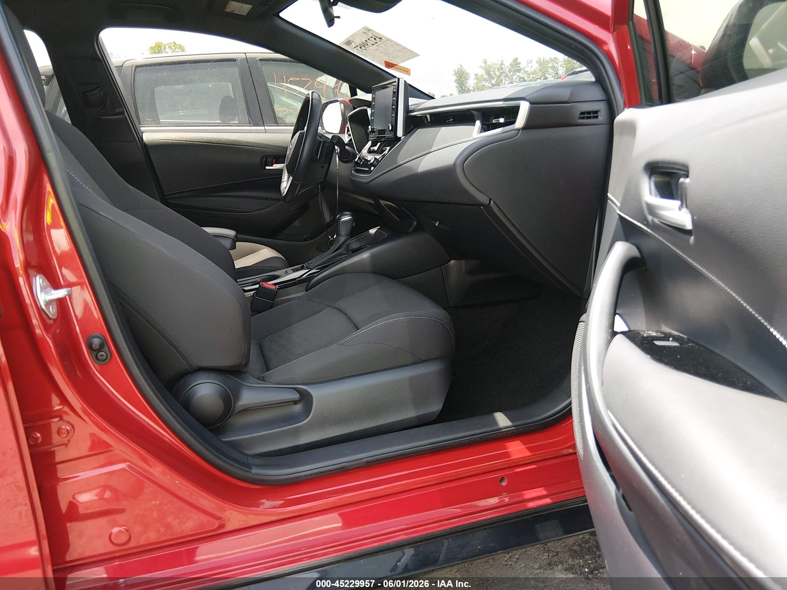 2021 Toyota Corolla Se Red vin: JTND4MBE6M3109553